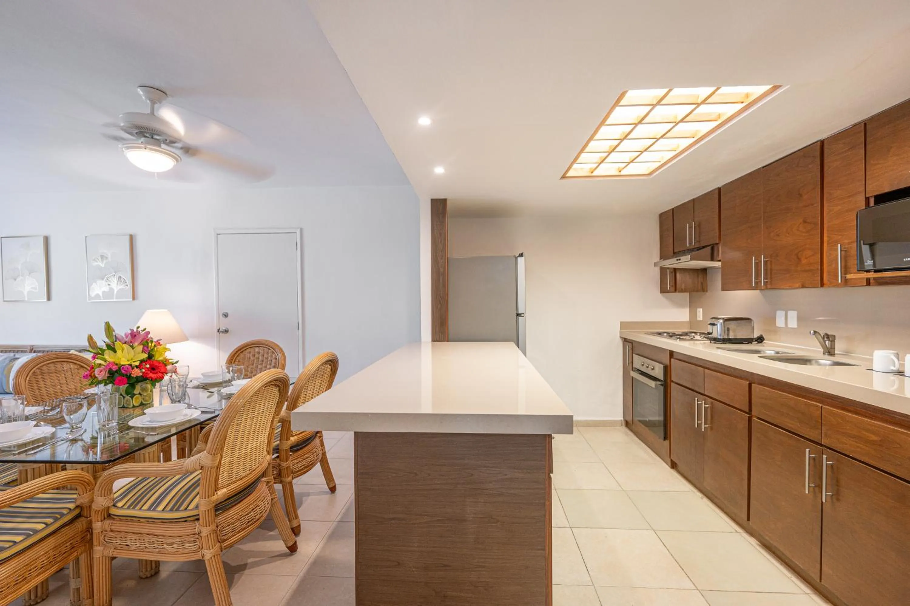 kitchen in Beachscape Kin Ha Villas & Suites