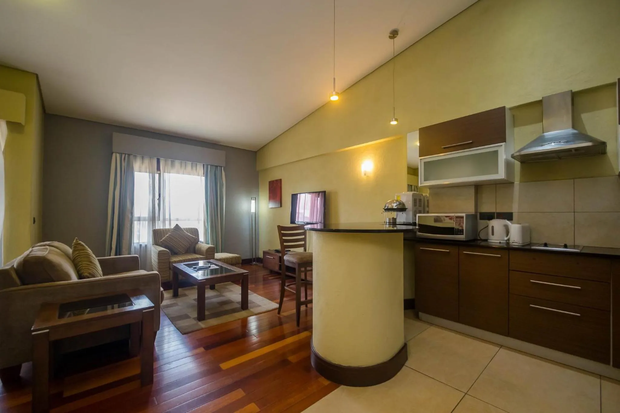 Living room in Taarifa Suites by Dunhill Serviced Apartments
