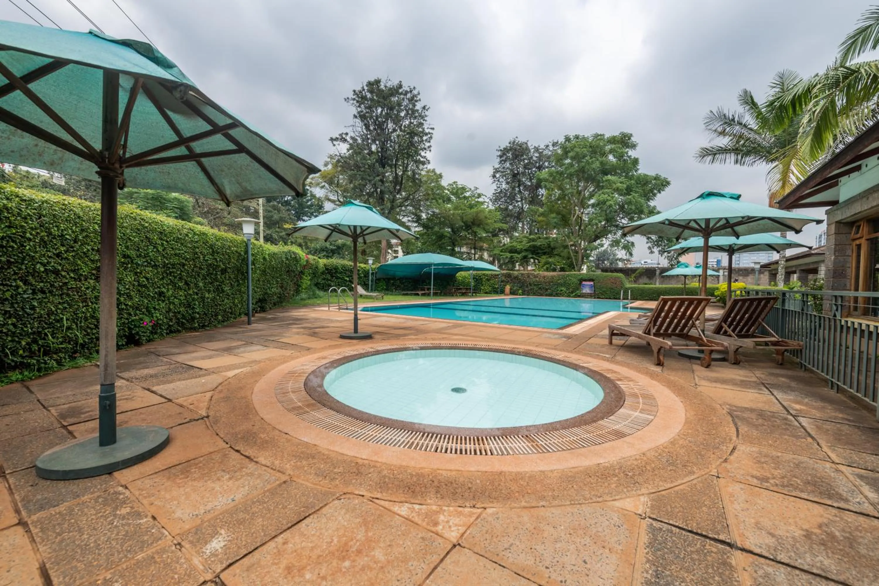 Swimming pool in Taarifa Suites by Dunhill Serviced Apartments