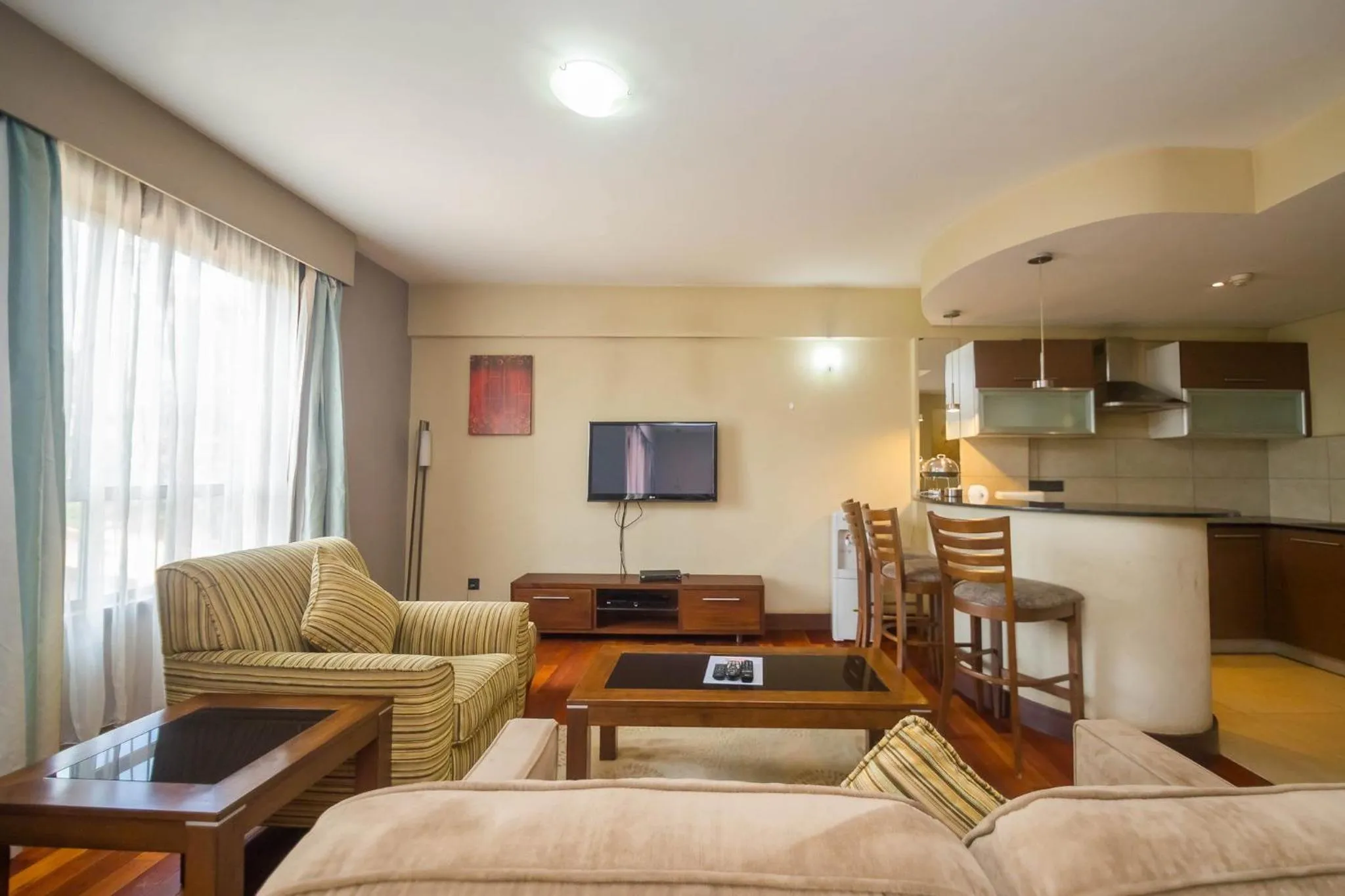 Living room in Taarifa Suites by Dunhill Serviced Apartments