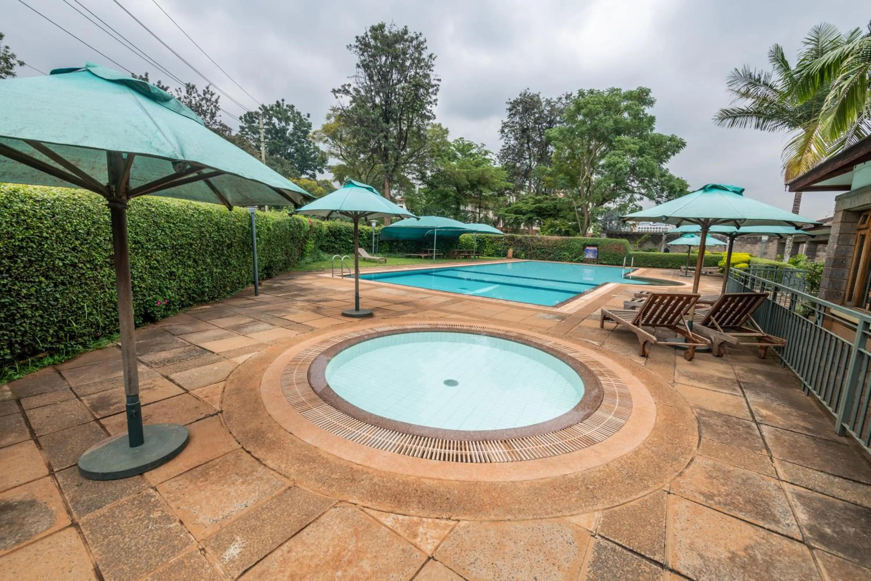 Swimming pool in Taarifa Suites by Dunhill Serviced Apartments