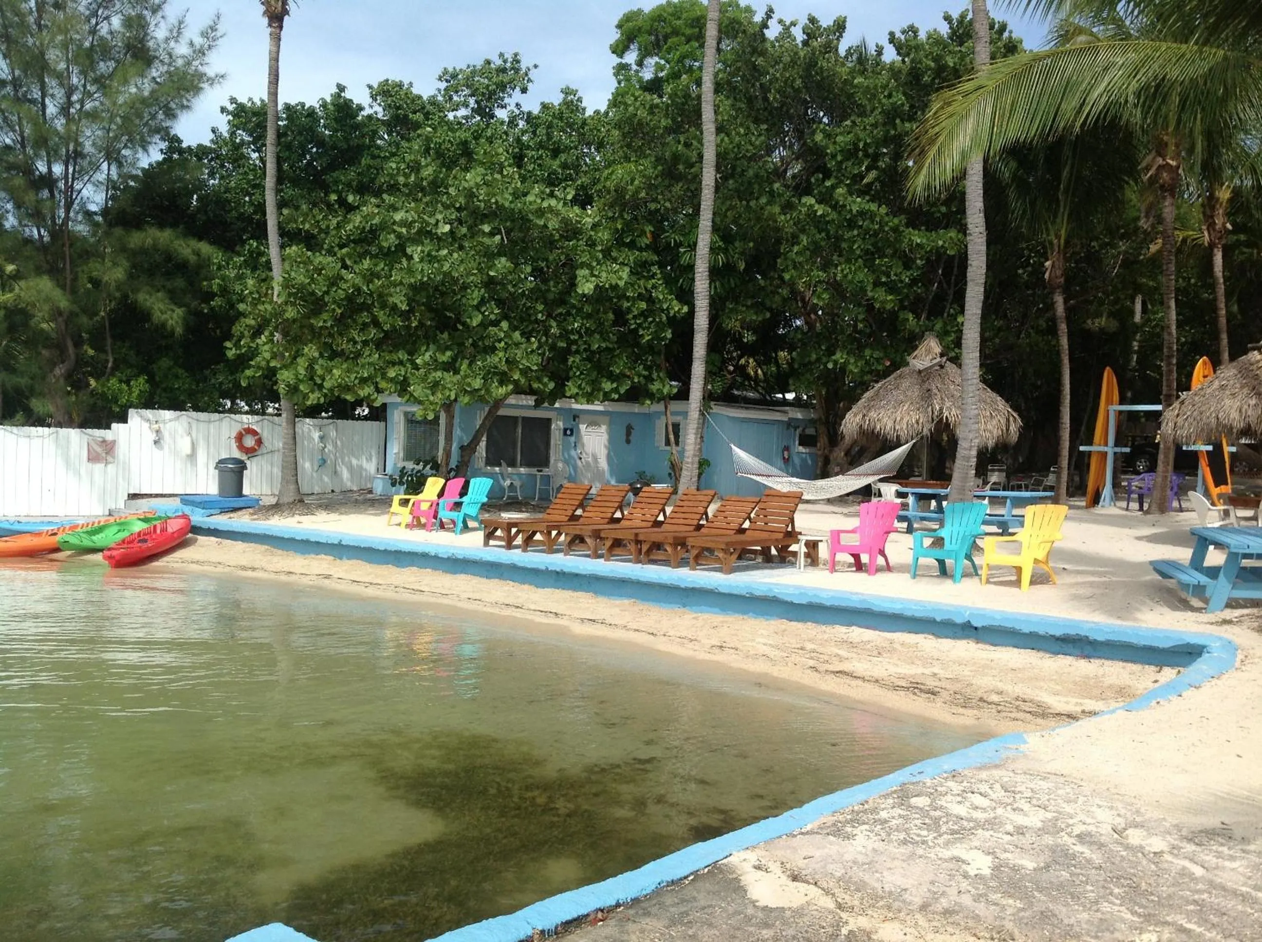 Beach in Seafarer Key Largo Resort and Beach