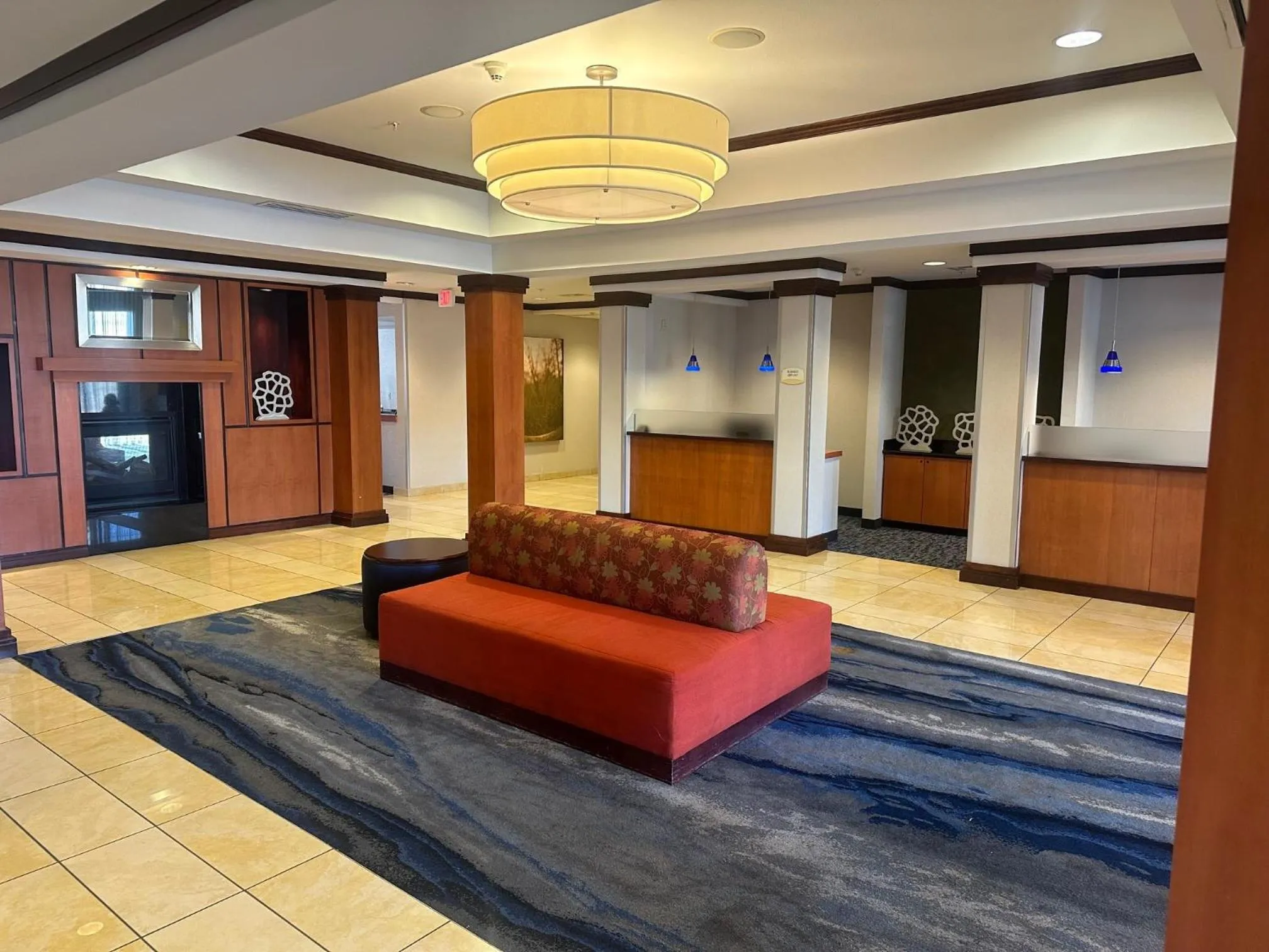 Lobby or reception in Fairfield Inn & Suites Tulsa South Medical District