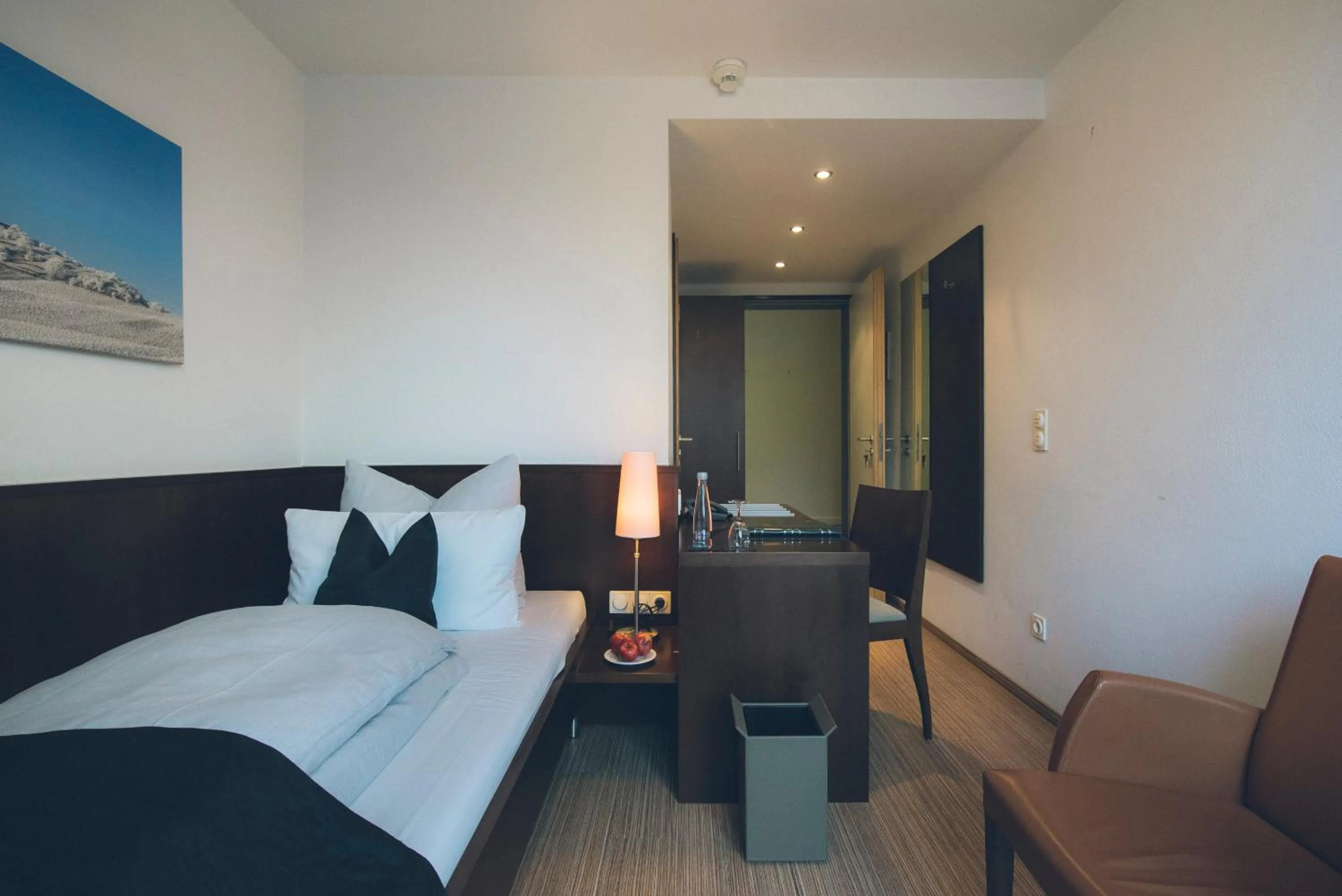 Bed in Das Wildeck Hotel & Restaurant