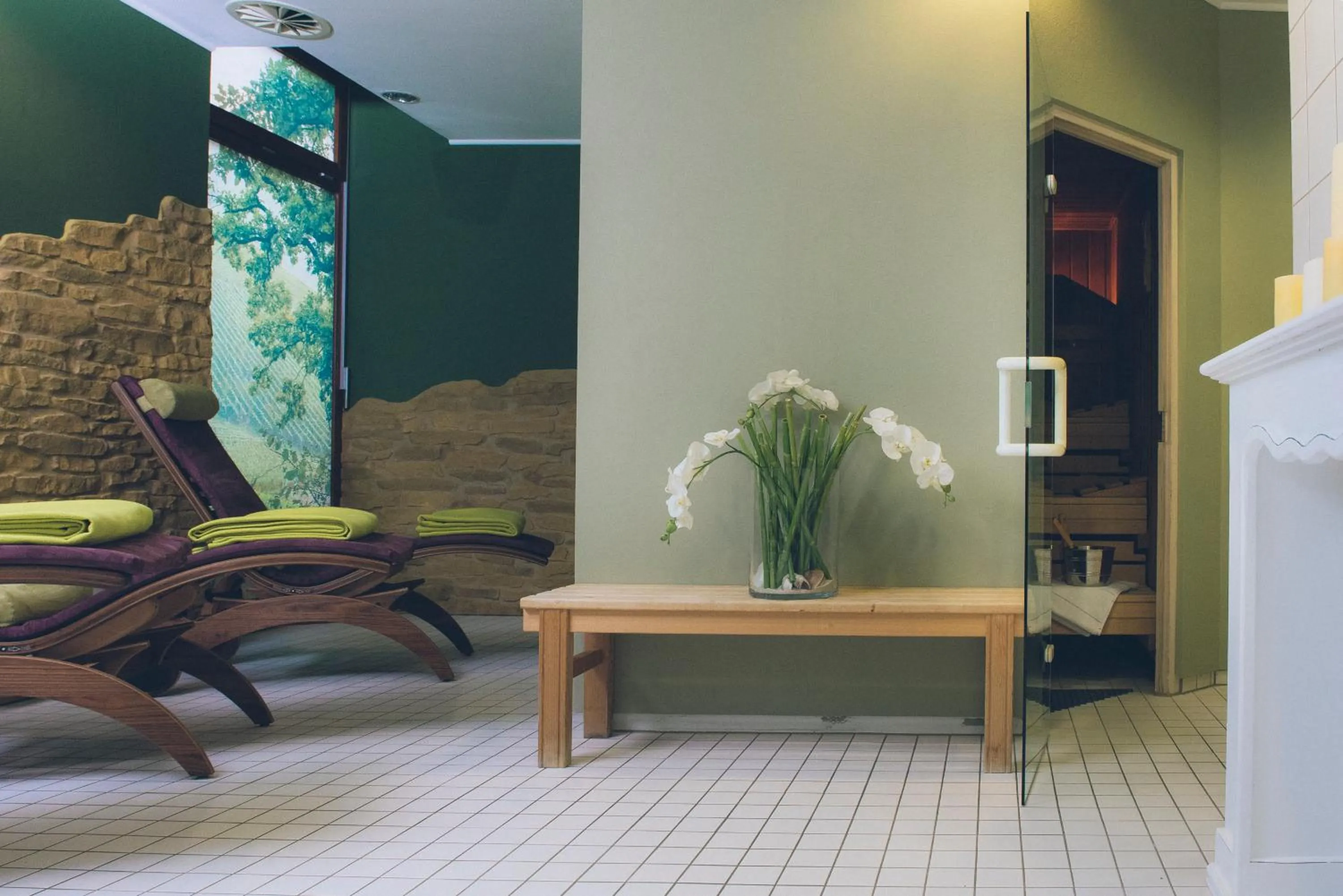 Sauna in Das Wildeck Hotel & Restaurant