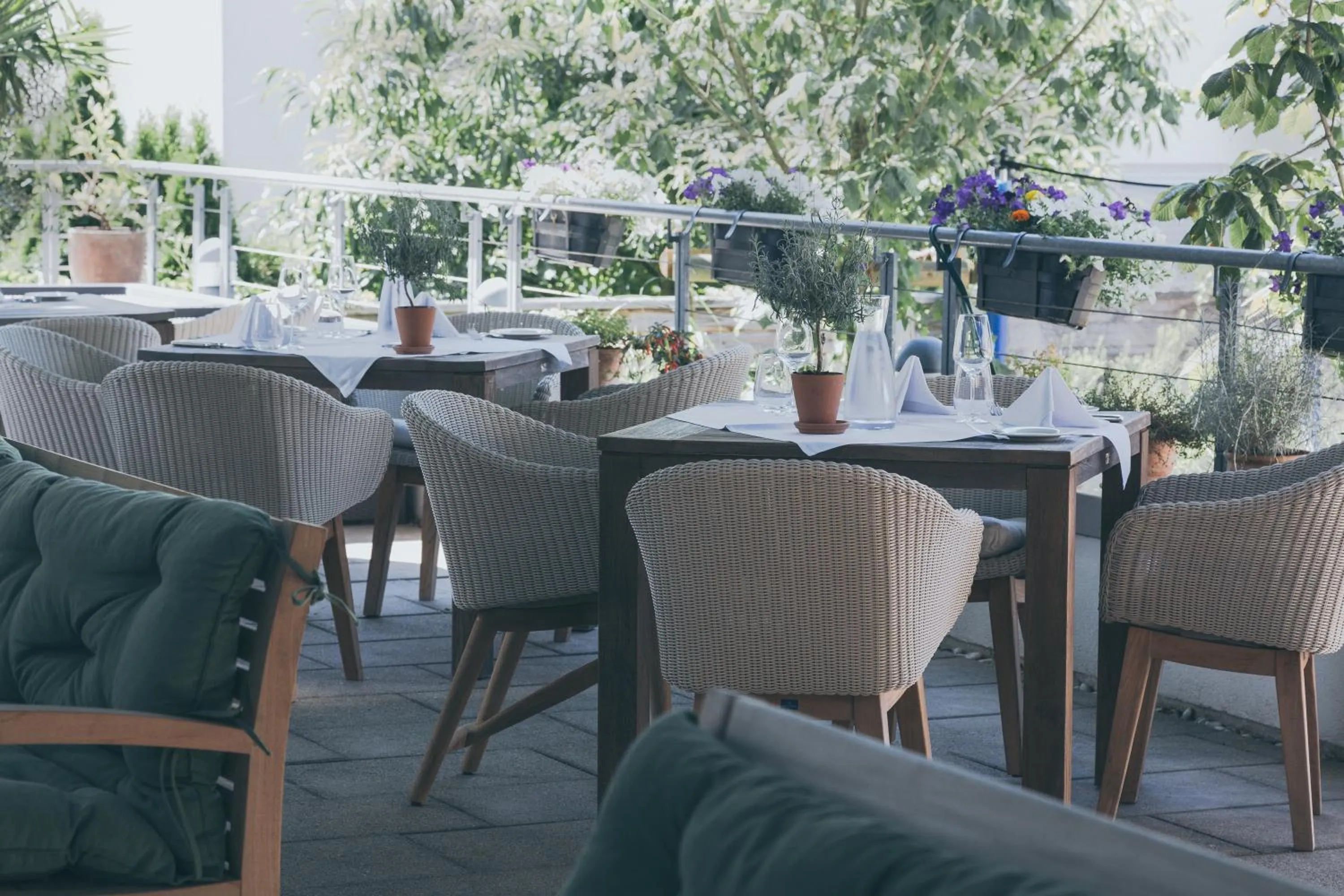 Balcony/Terrace in Das Wildeck Hotel & Restaurant