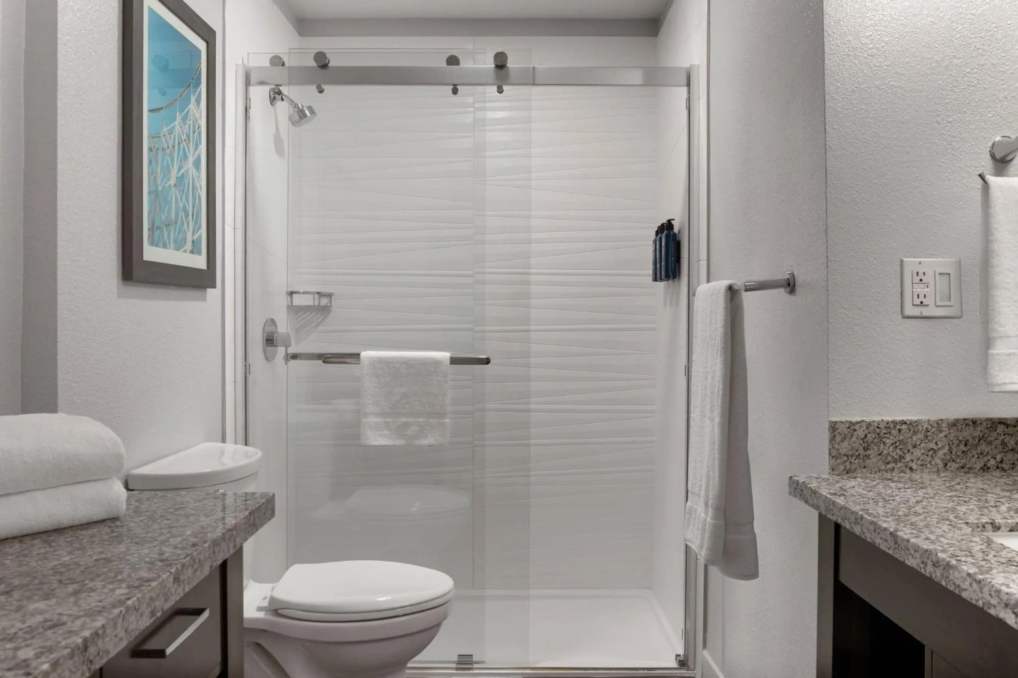 Bathroom in Club Wyndham Dolphin's Cove