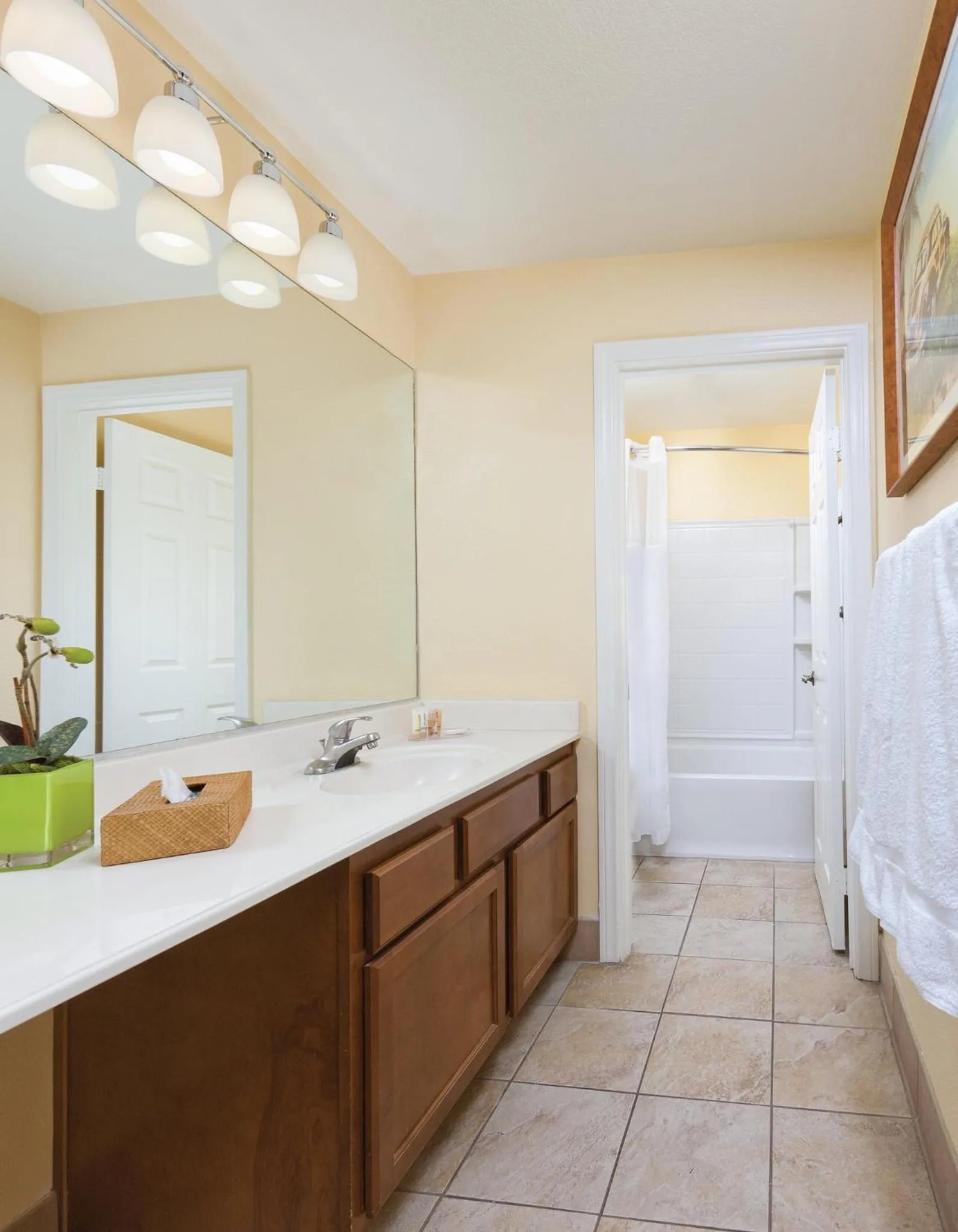 Bedroom in Club Wyndham Dolphin's Cove