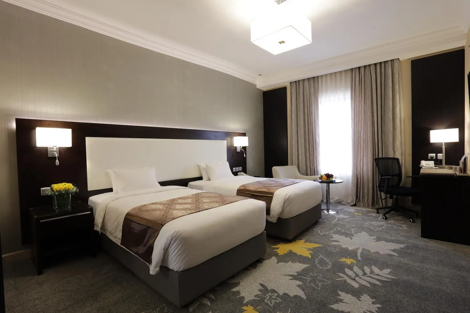 Bed in Warwick Hotel Jeddah