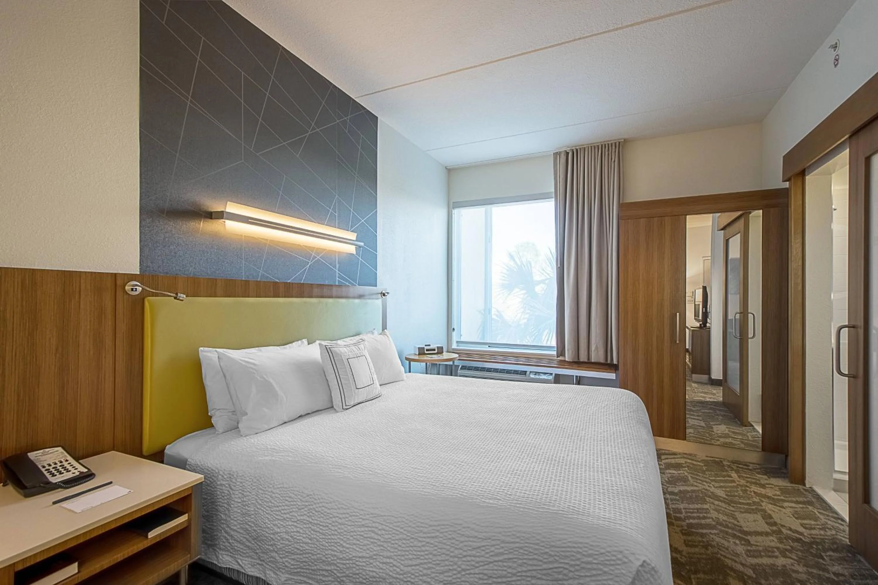 Bedroom, Bed in SpringHill Suites Tampa North/Tampa Palms