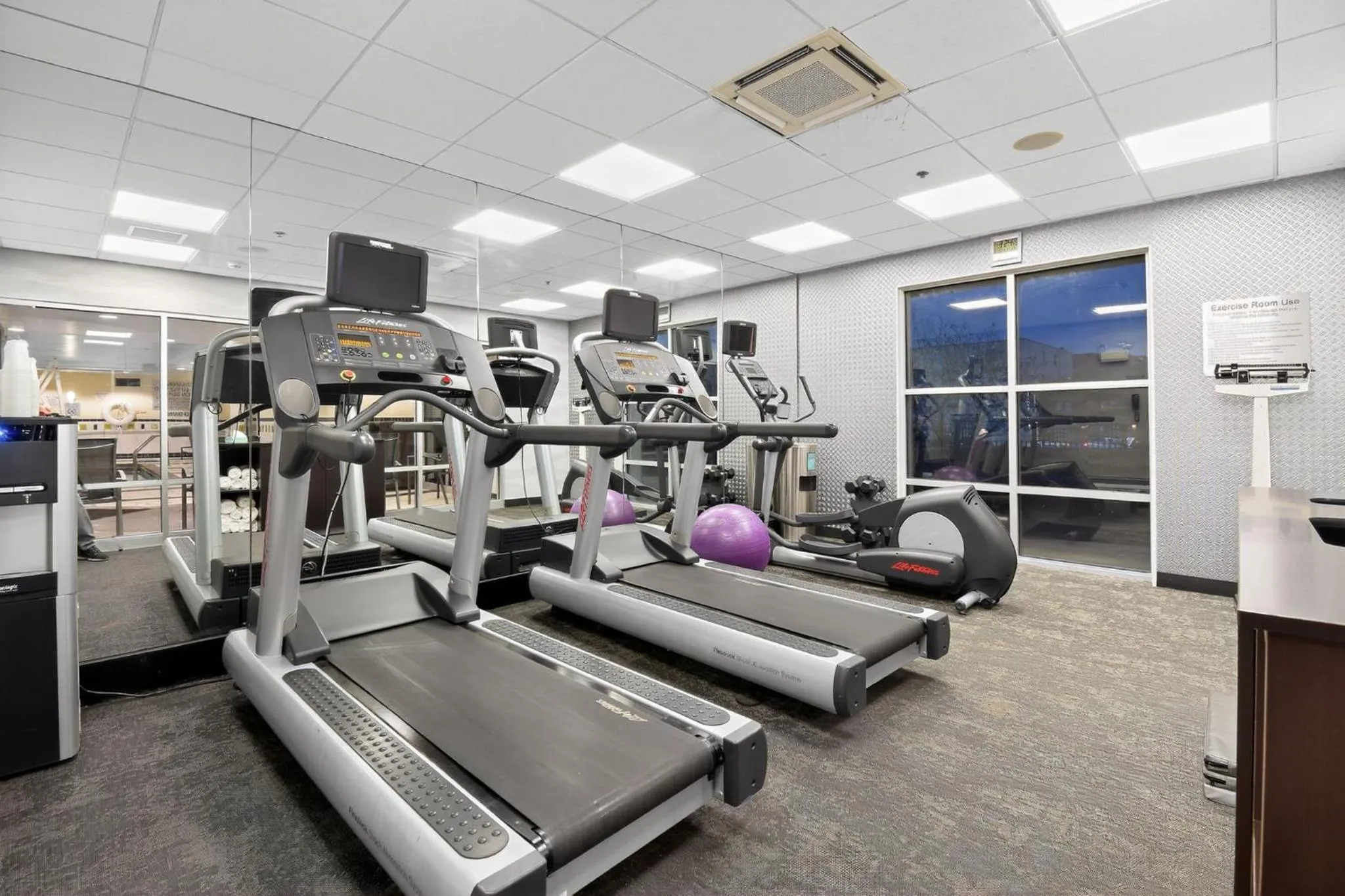 Fitness centre/facilities in Fairfield Inn & Suites by Marriott Omaha Downtown