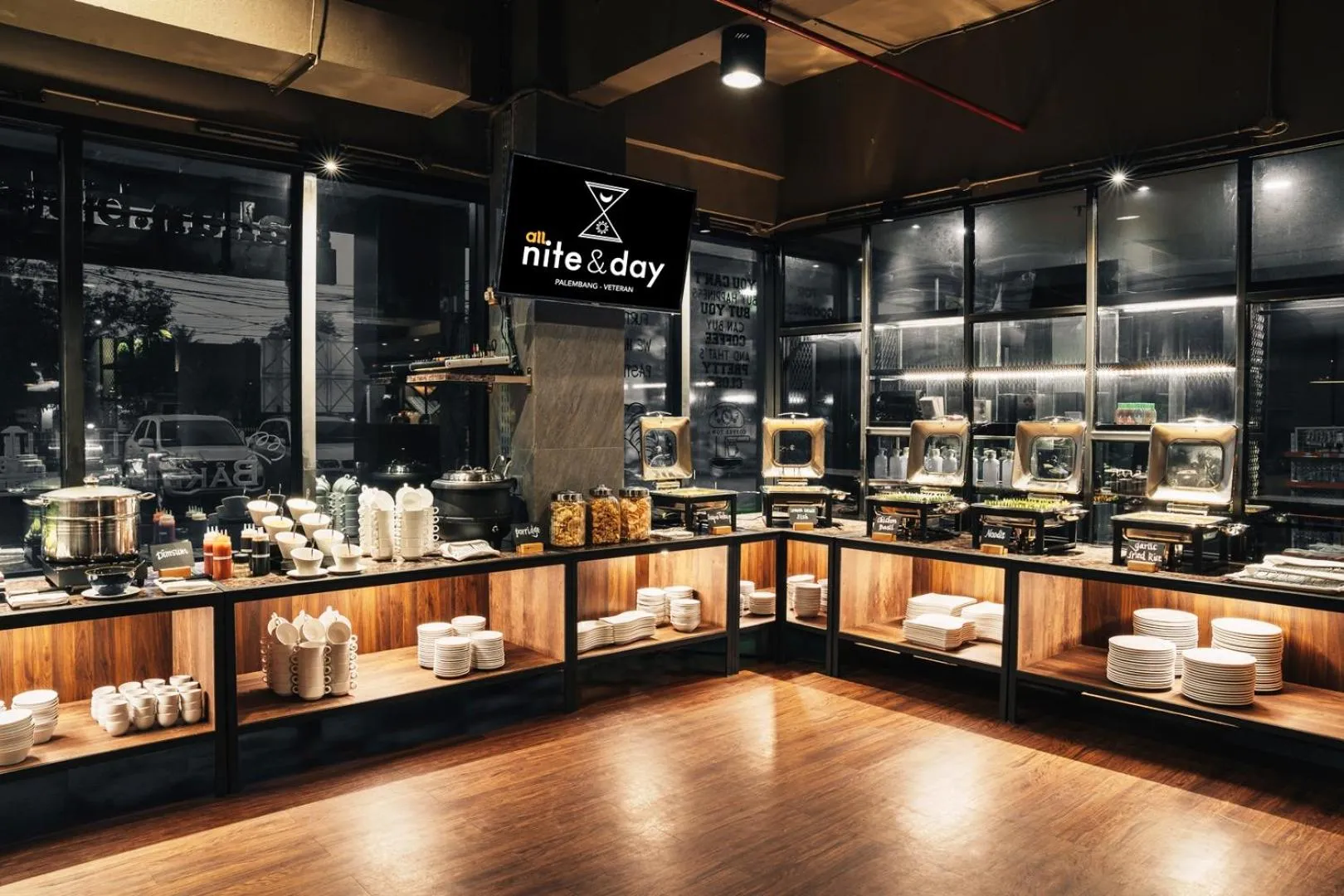 Breakfast in All Nite And Day Palembang Veteran