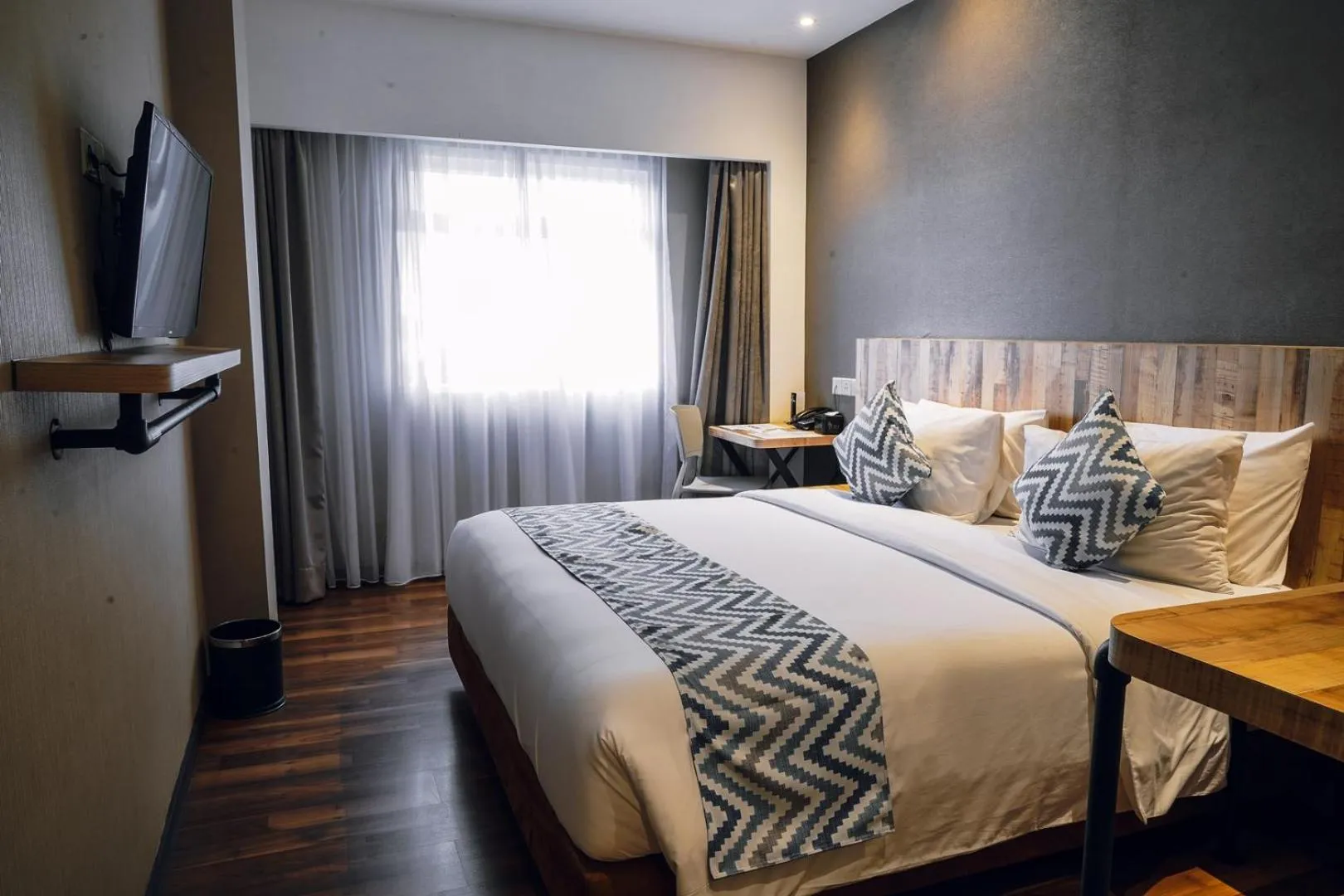 Bedroom, Bed in All Nite And Day Palembang Veteran