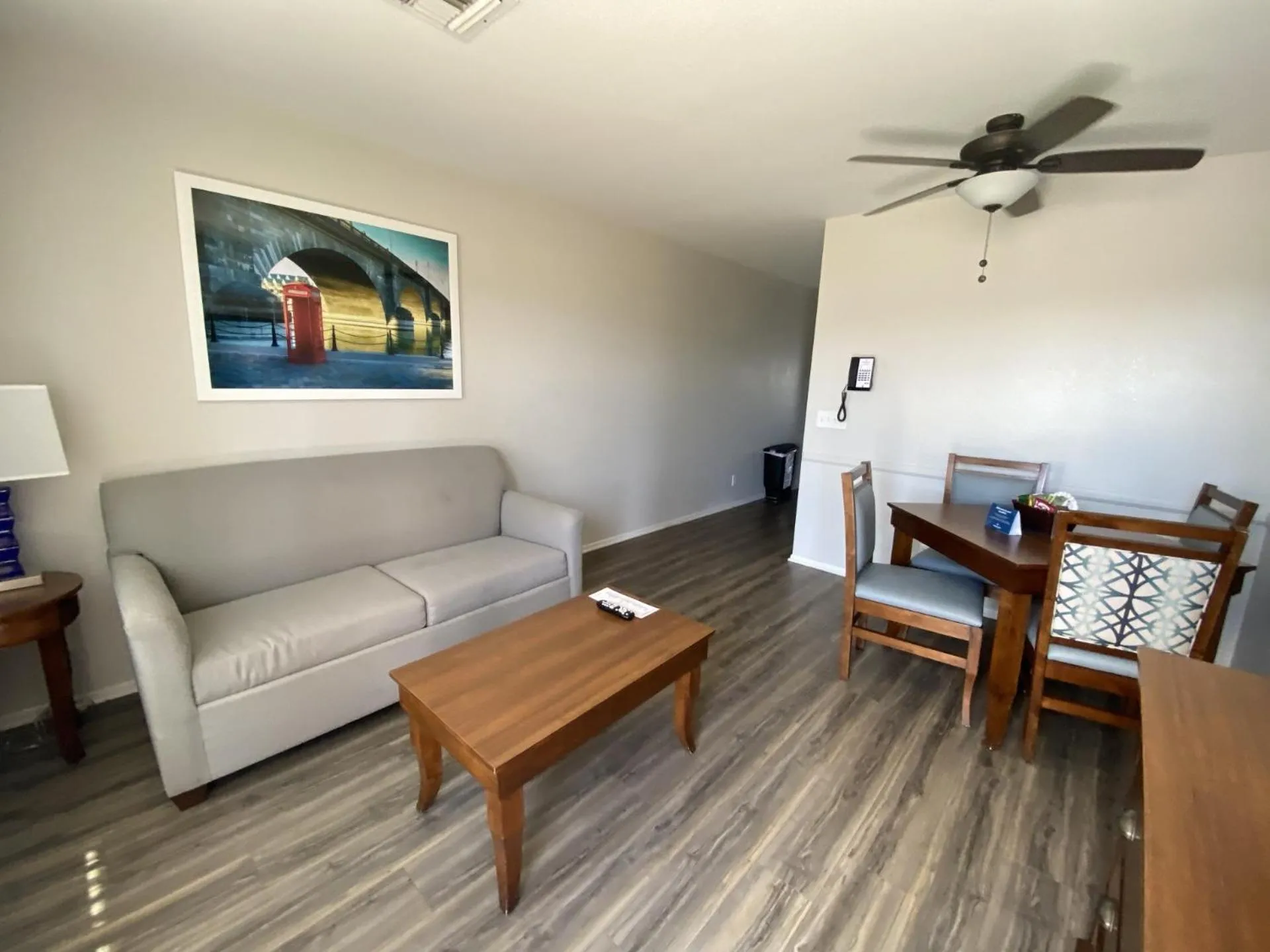 Living room in WorldMark Havasu Dunes