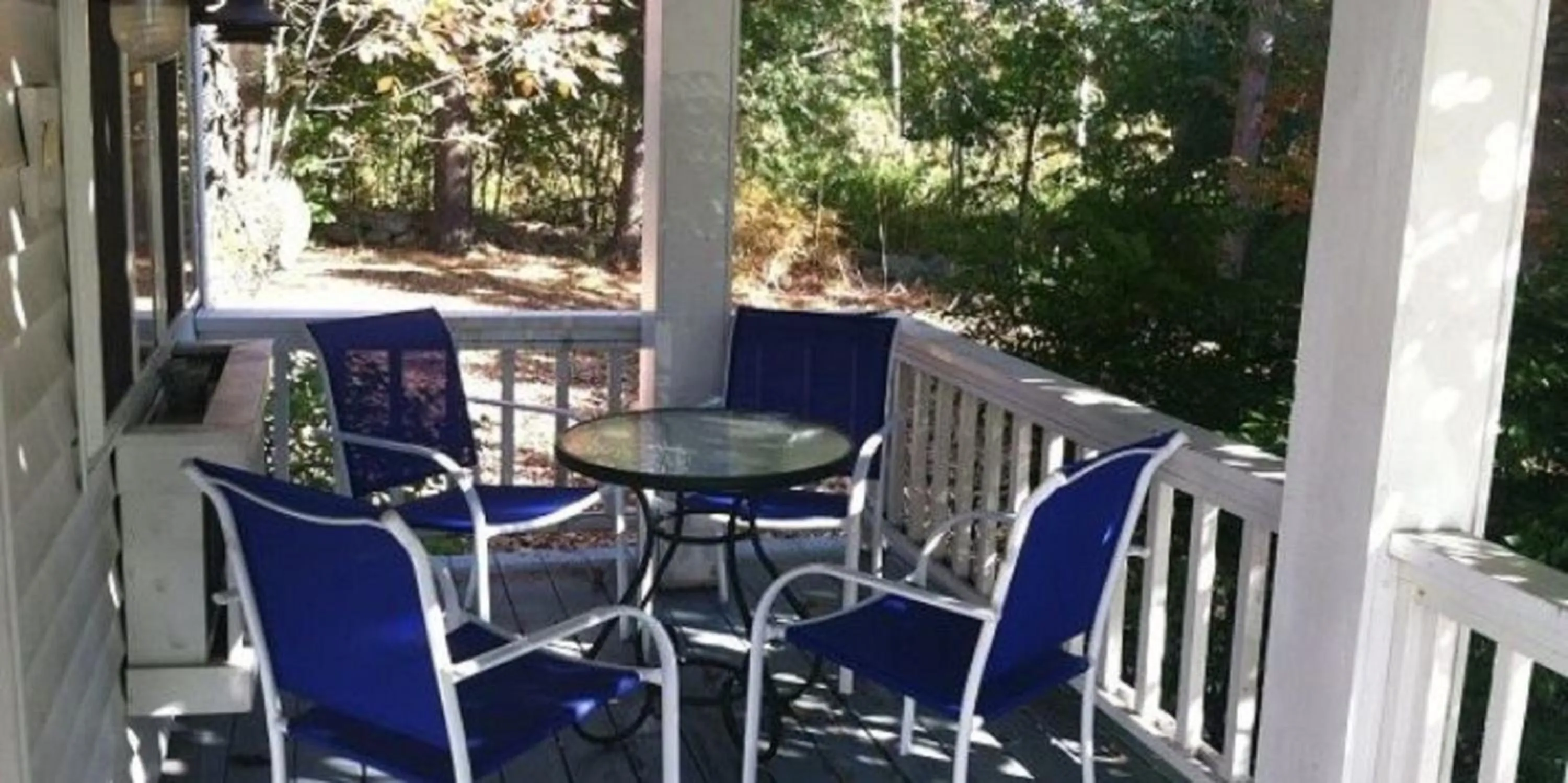 Patio in Glen Cove Inn & Suites Rockport