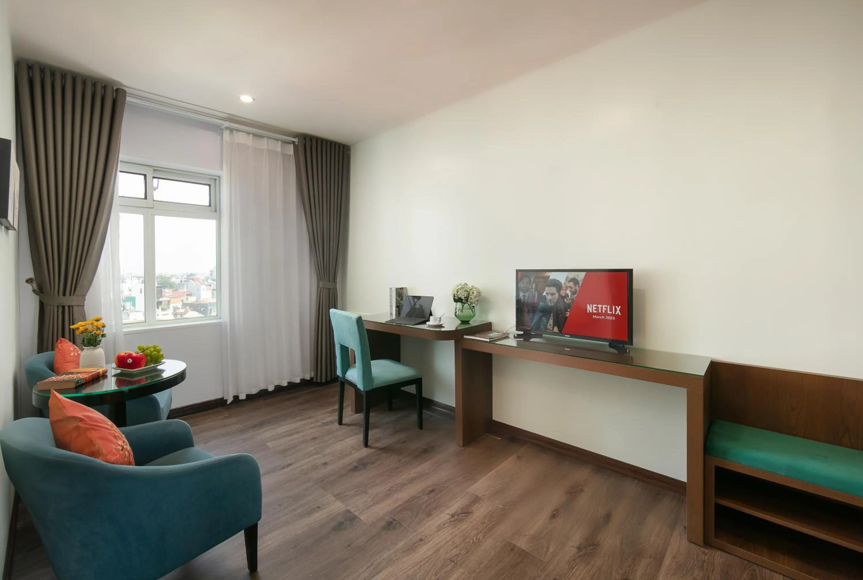 Communal lounge/ TV room in Anise Hotel & Spa Hanoi