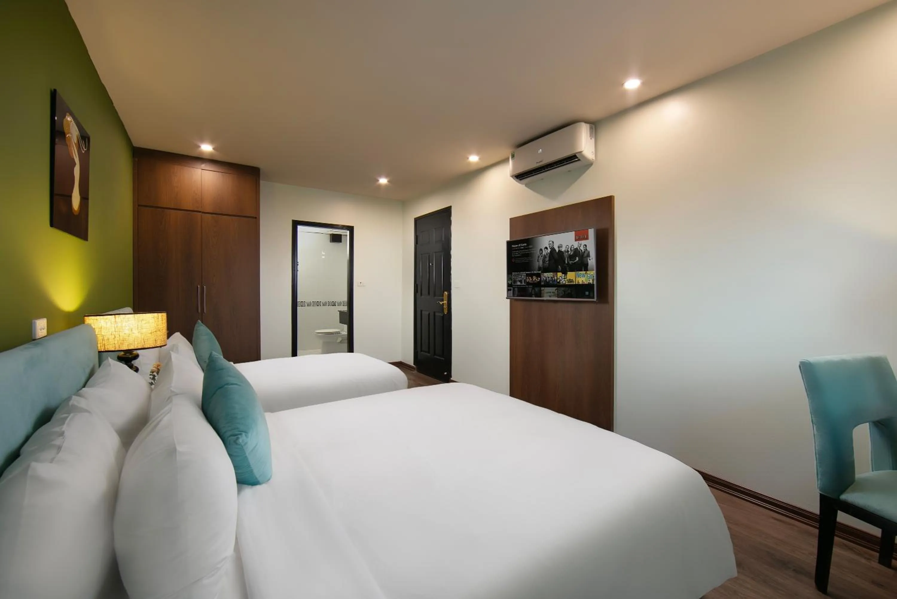 Bedroom, Bed in Anise Hotel & Spa Hanoi