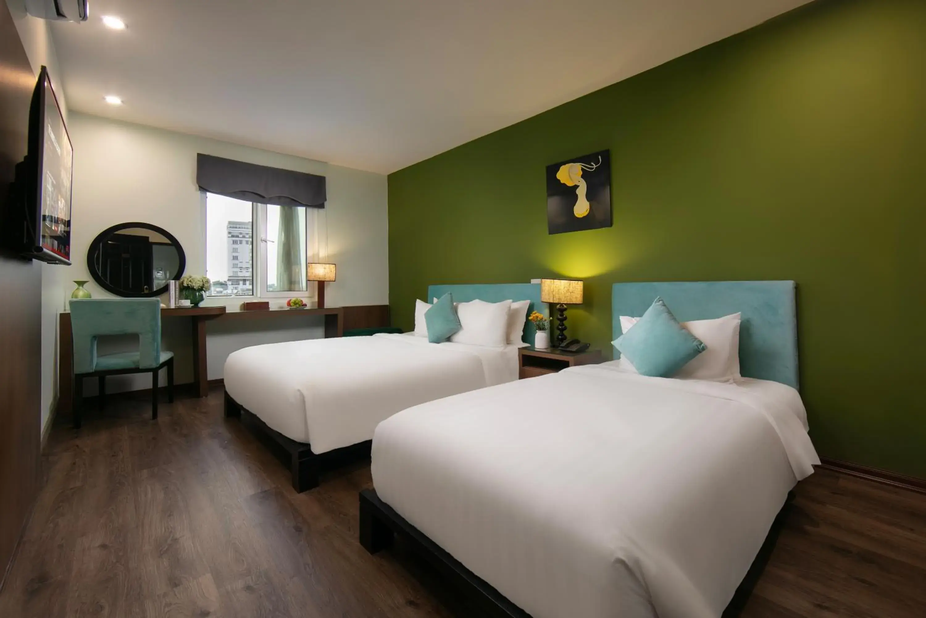 Deluxe Twin Room in Anise Hotel & Spa Hanoi Deluxe Twin Room in Anise Hotel & Spa Hanoi