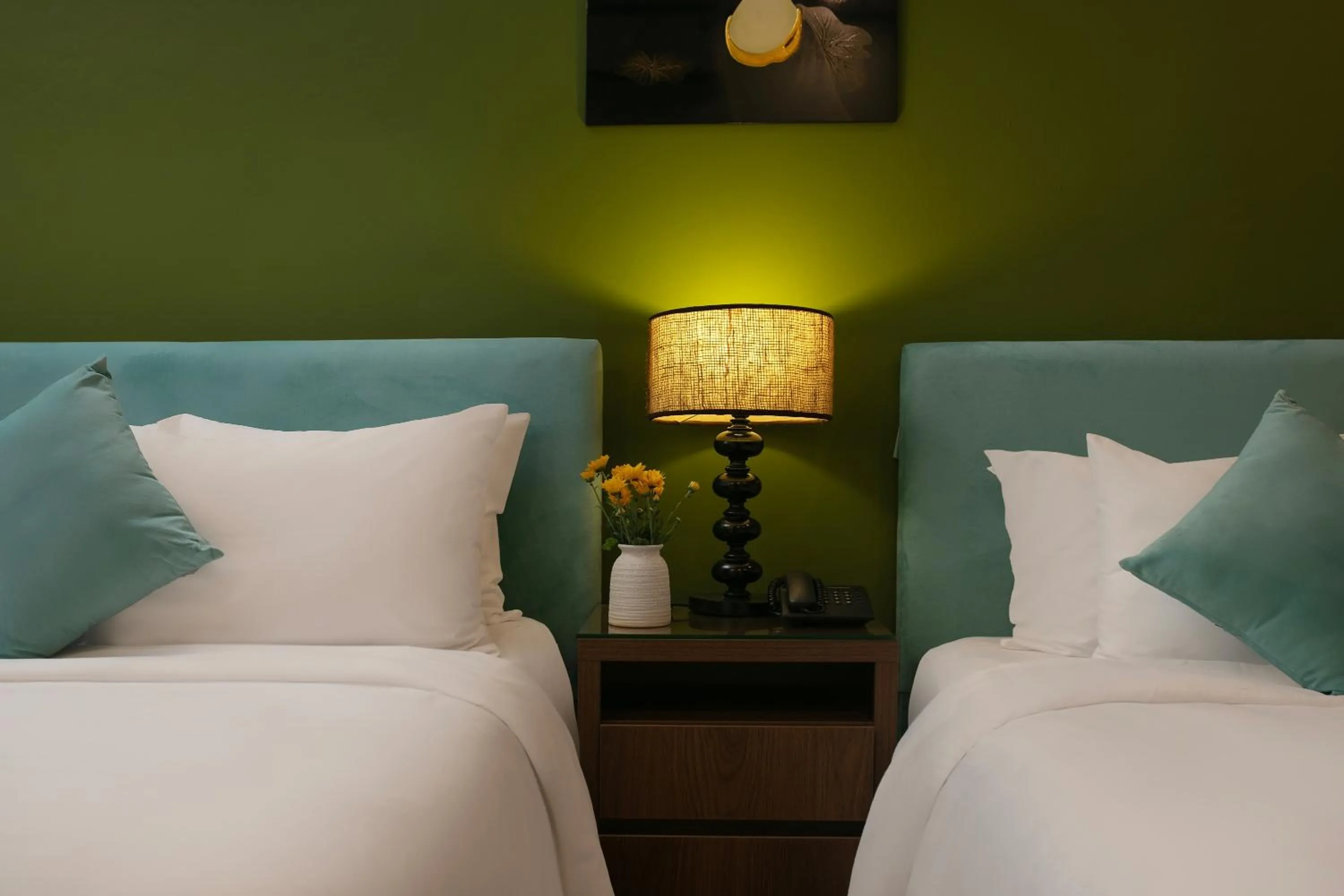 Bed in Anise Hotel & Spa Hanoi