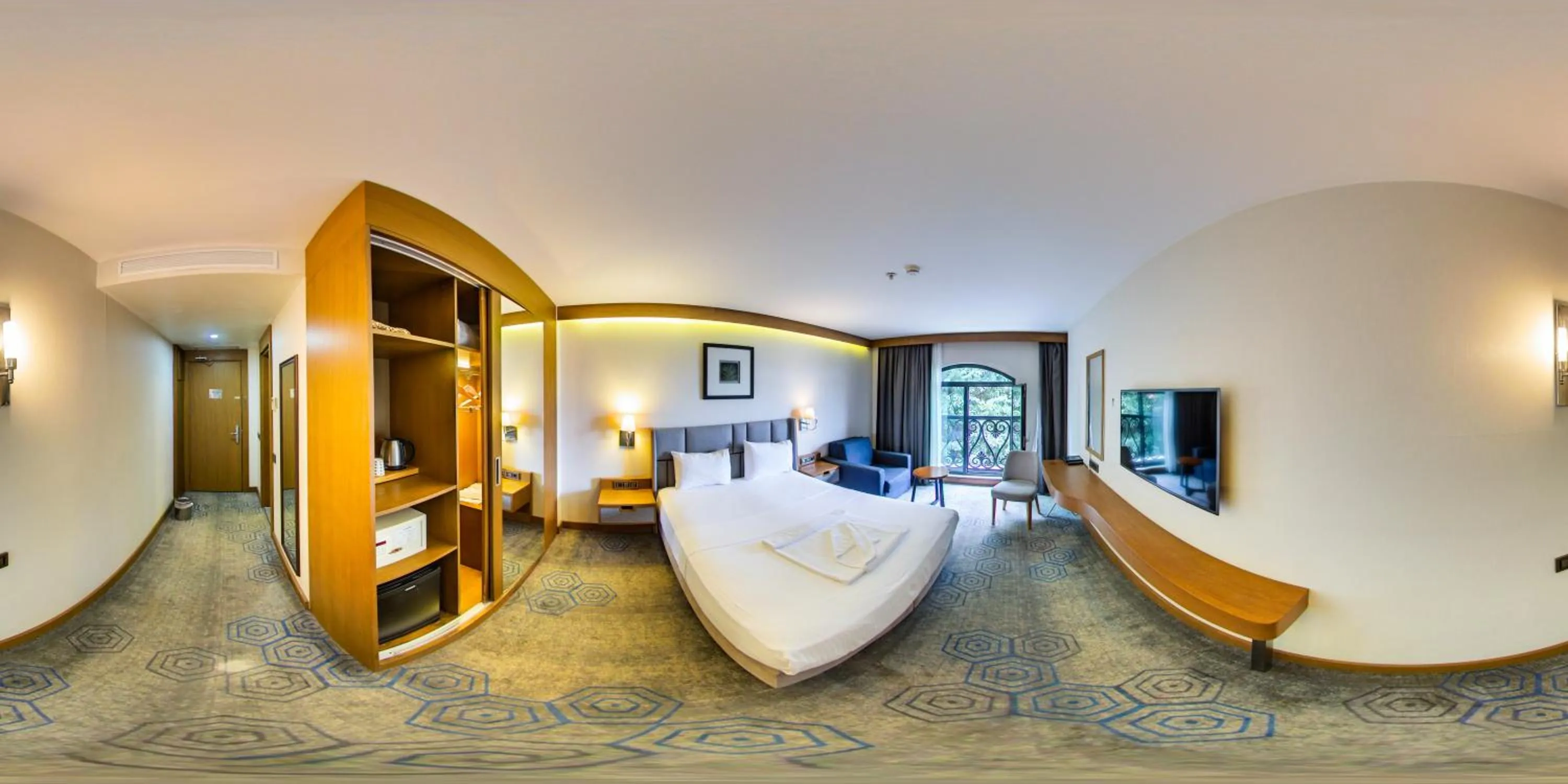 Bed in Yuksel Istanbul Yenikapı Hotel