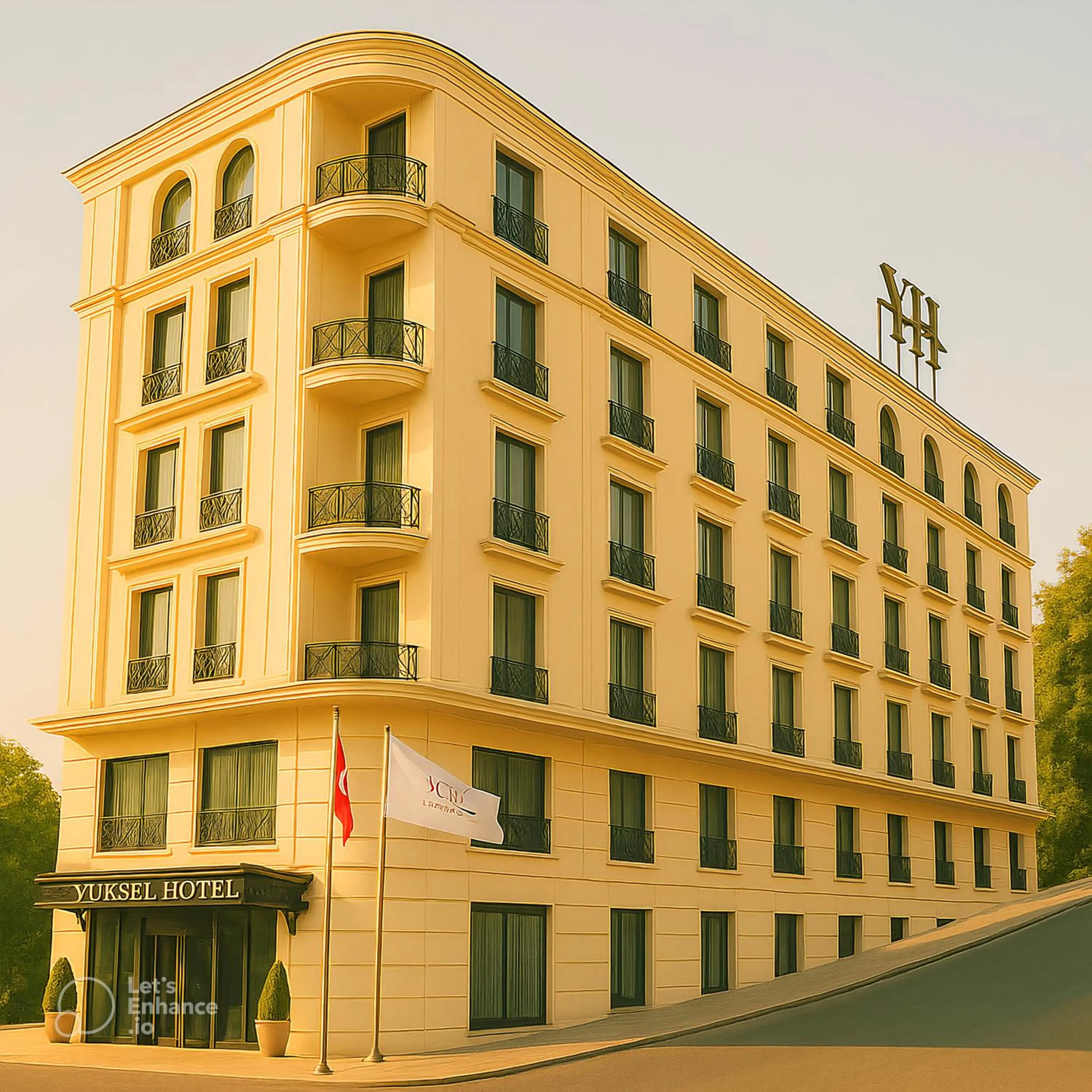 Property building in Yuksel Istanbul Yenikapı Hotel