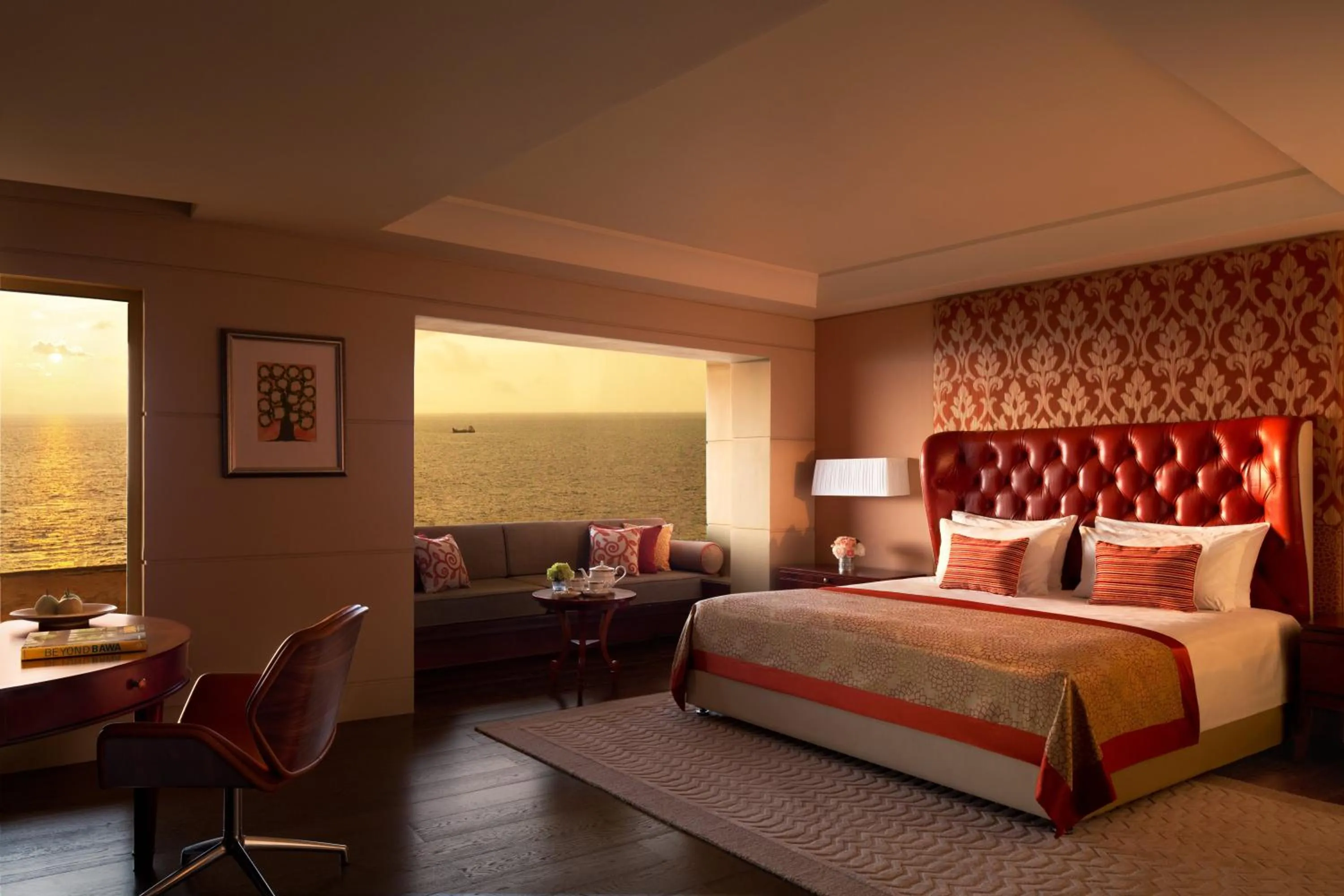 Bed in Taj Samudra, Colombo