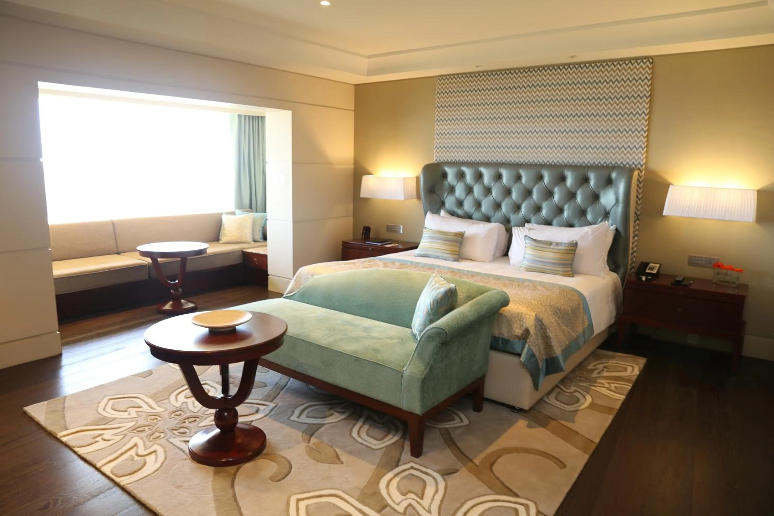 Bed in Taj Samudra, Colombo