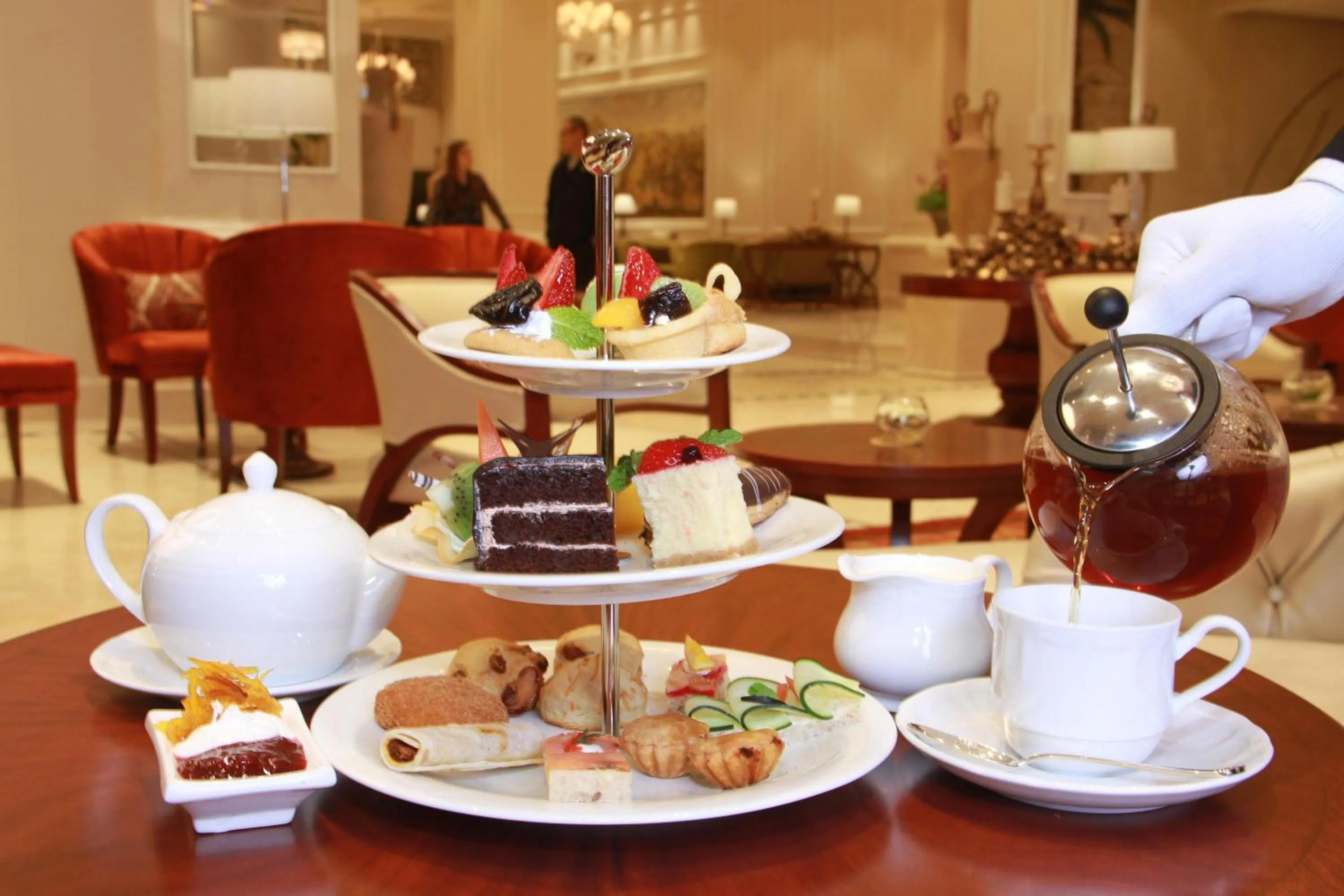 Food close-up in Taj Samudra, Colombo