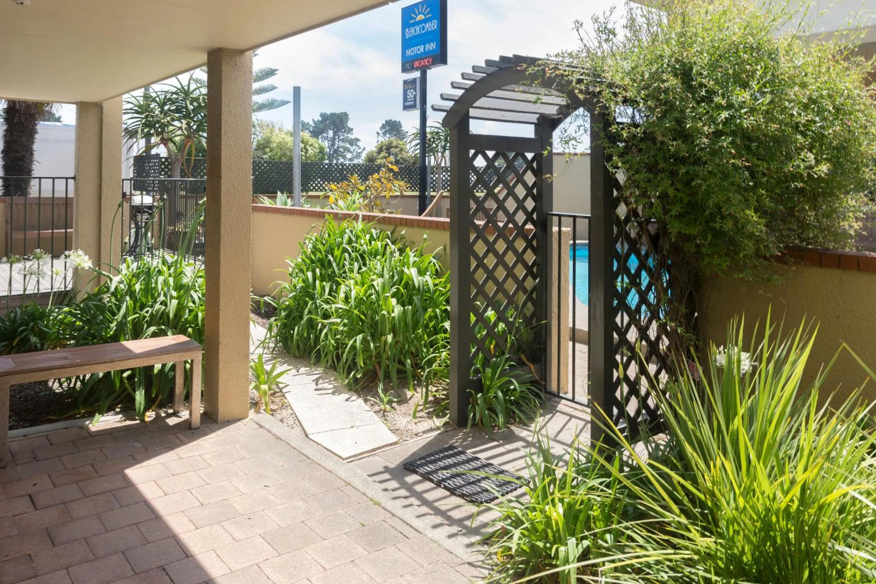 Property building in The Beachcomber Hotel