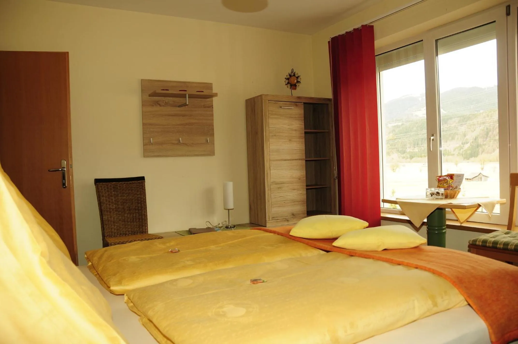 Bed in Hotel Garni Zerza
