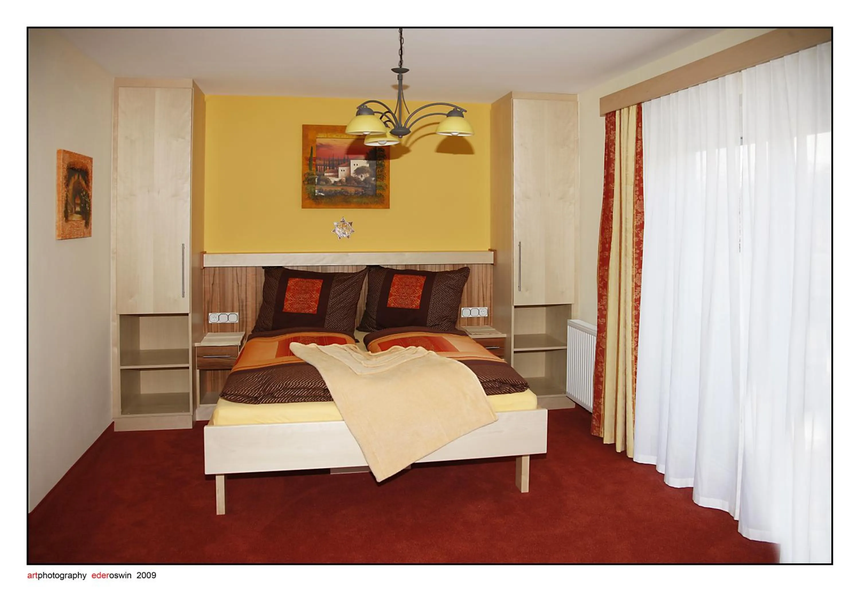 Bedroom, Bed in Hotel Garni Zerza