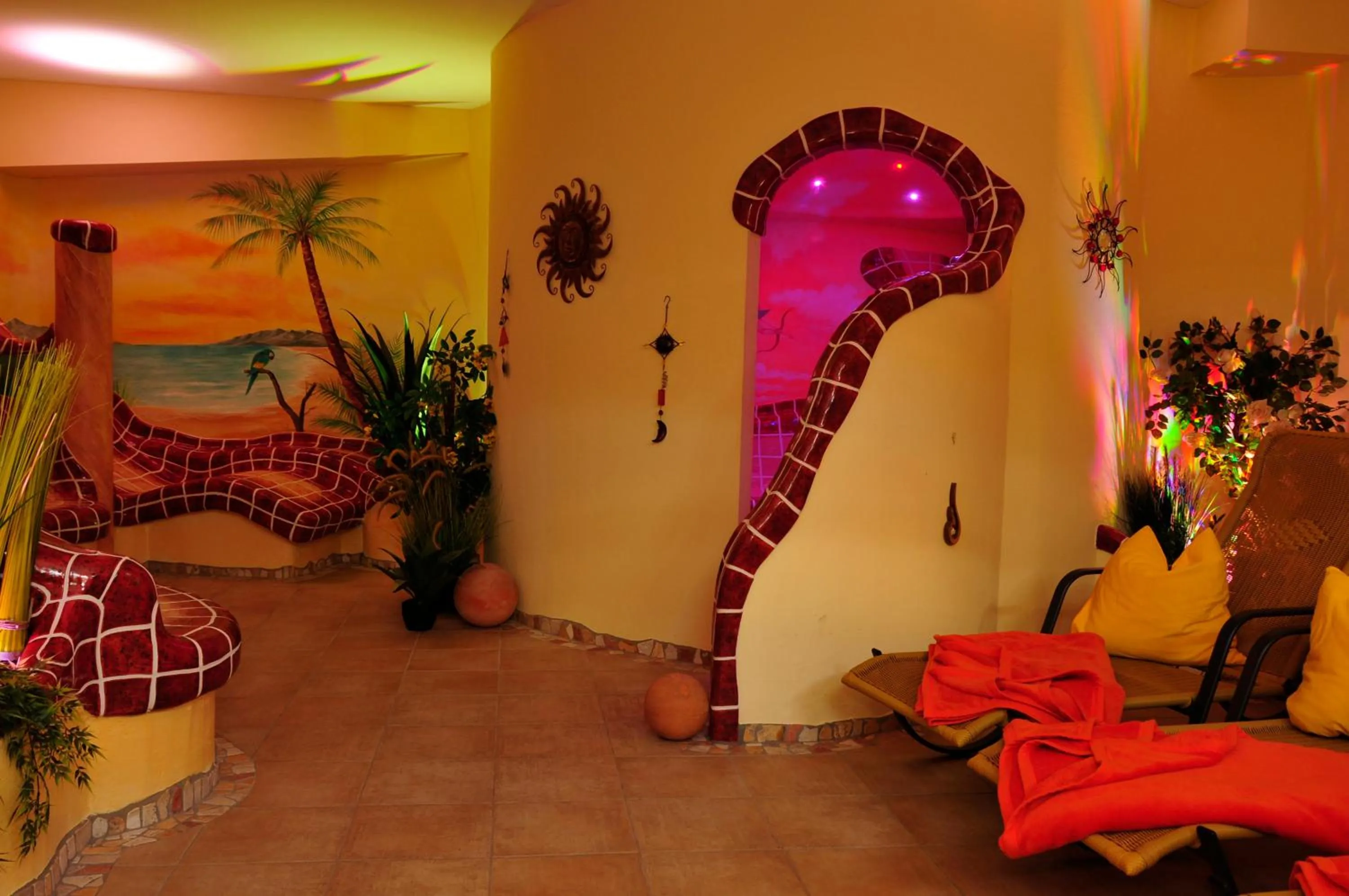 Spa and wellness centre/facilities in Hotel Garni Zerza