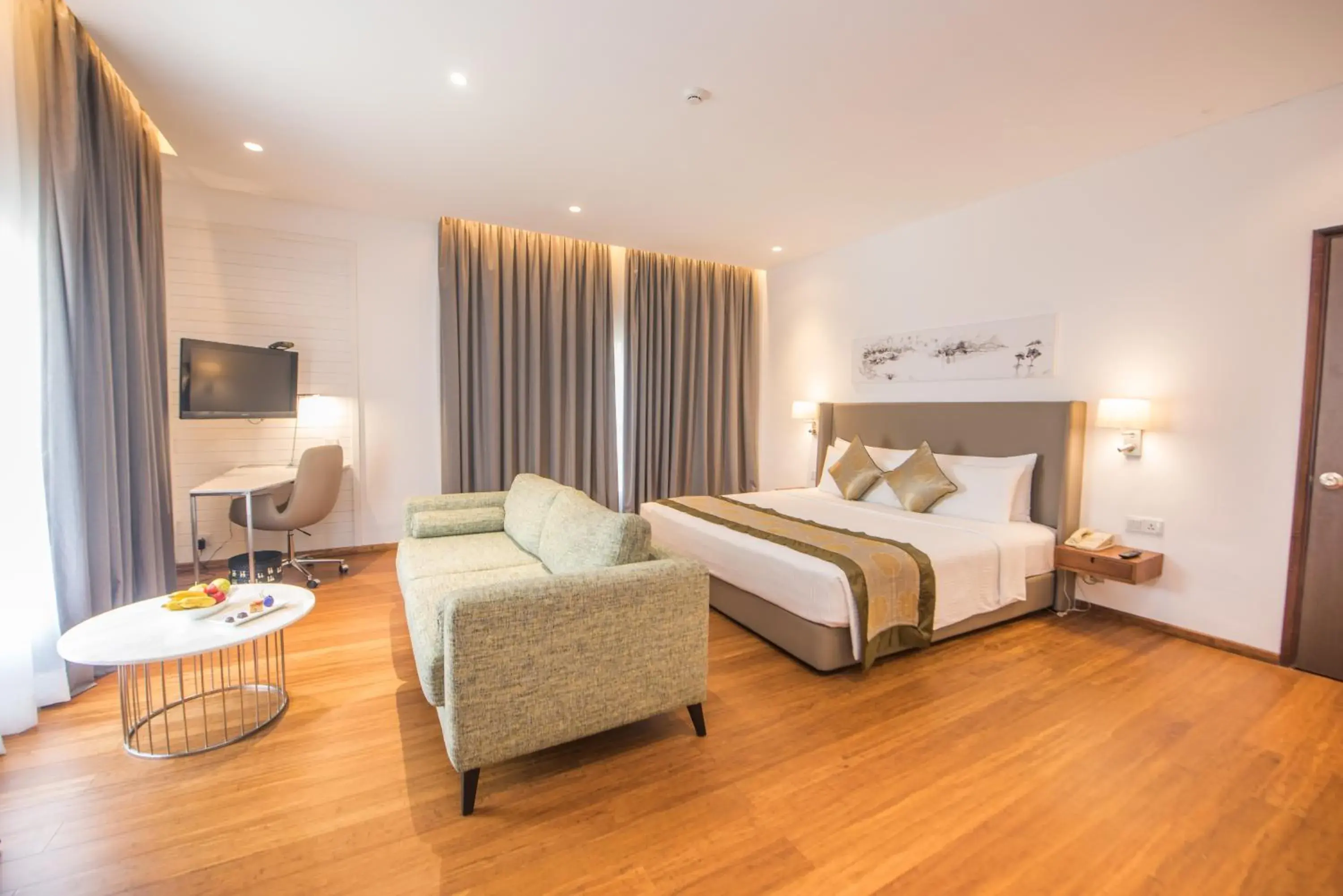 Premium Pool View King Bed Room including One Way Airport Transfer - single occupancy in Vivanta Colombo, Airport Garden Premium Pool View King Bed Room including One Way Airport Transfer - single occupancy in Vivanta Colombo, Airport Garden