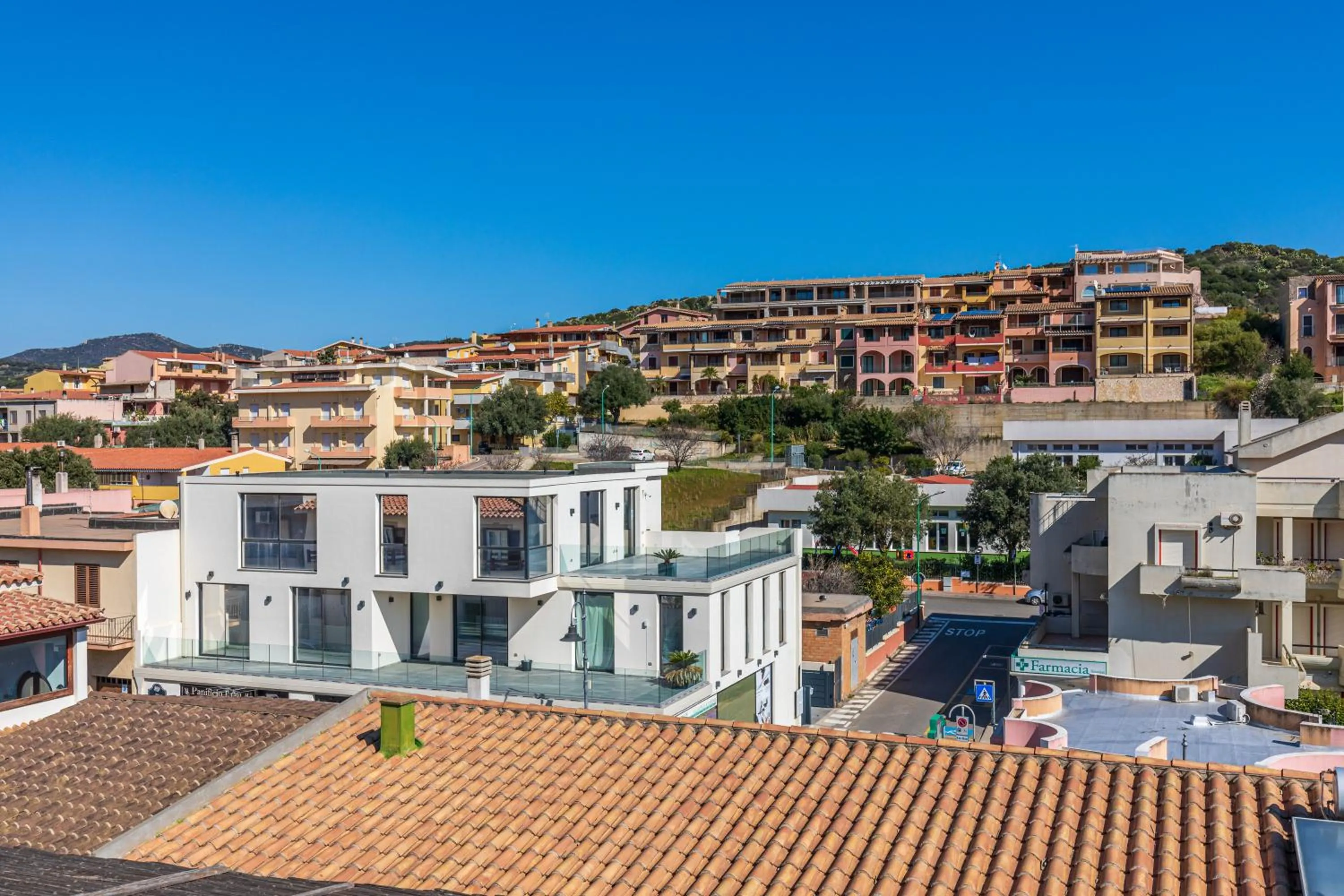 Garden view in Casa Tacconi
