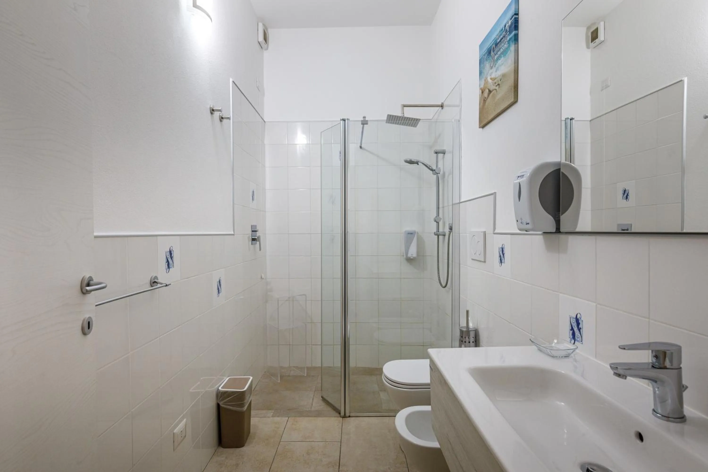 Shower in Casa Tacconi