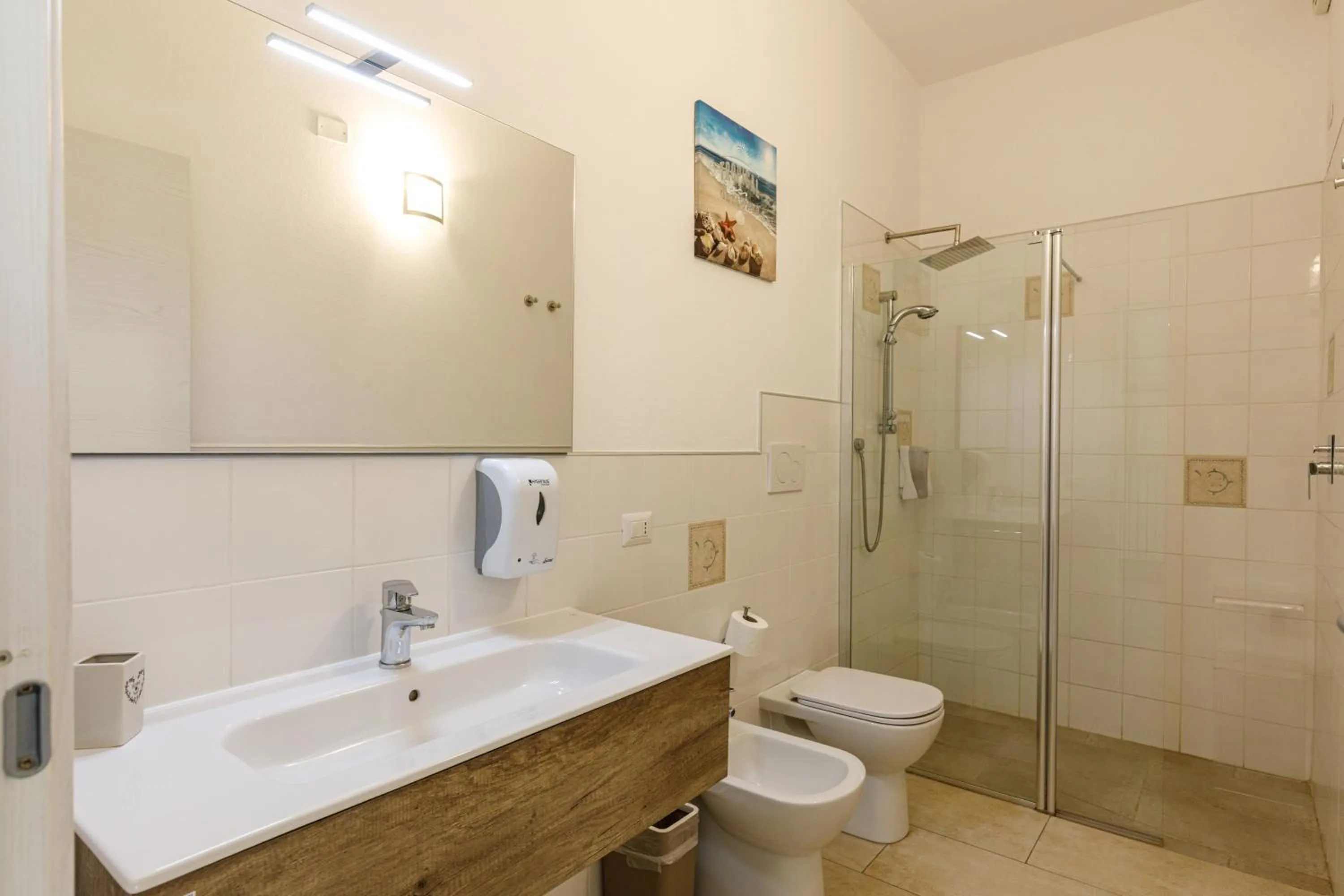 Shower in Casa Tacconi