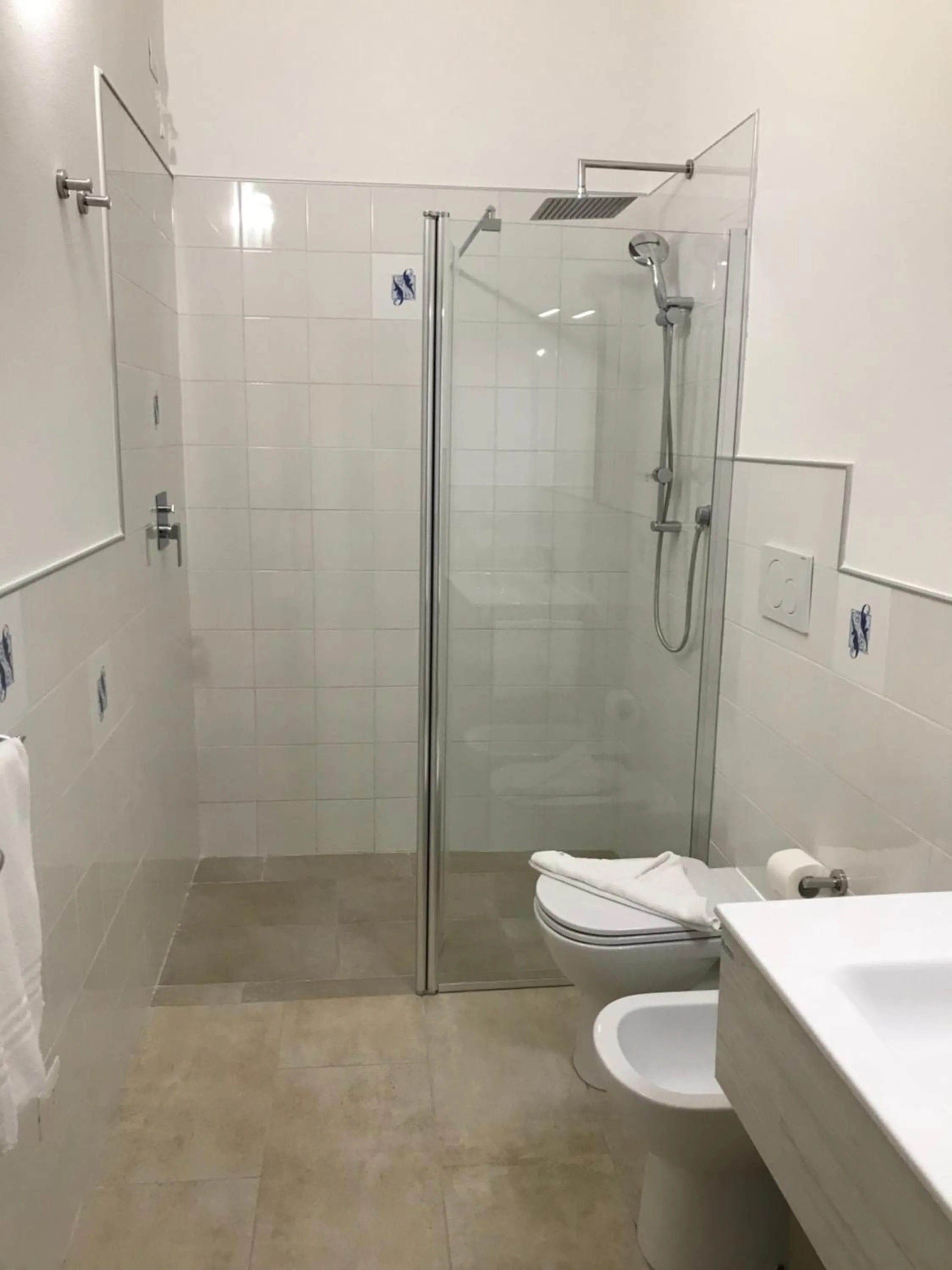 Shower in Casa Tacconi