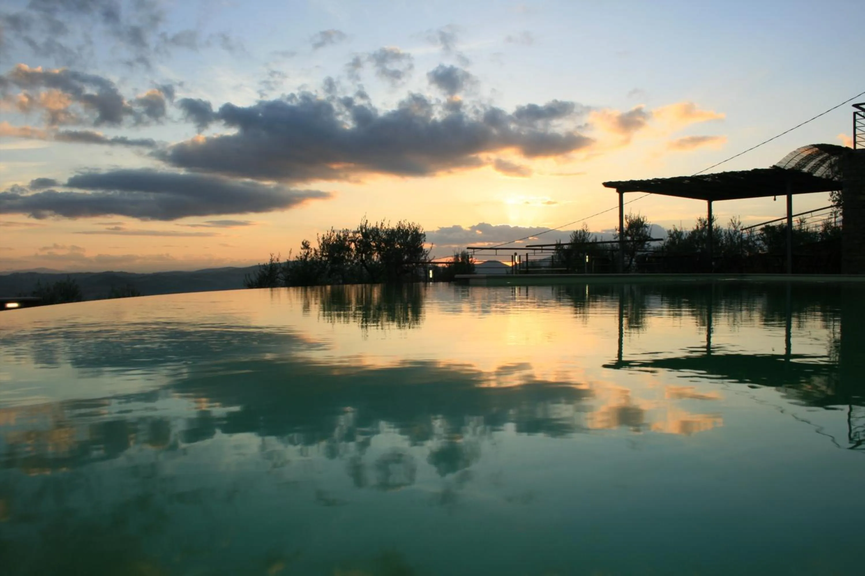 Swimming pool in Hotel Il Castellaccio