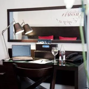 Seating area in Comm Hotel Poznań Airport