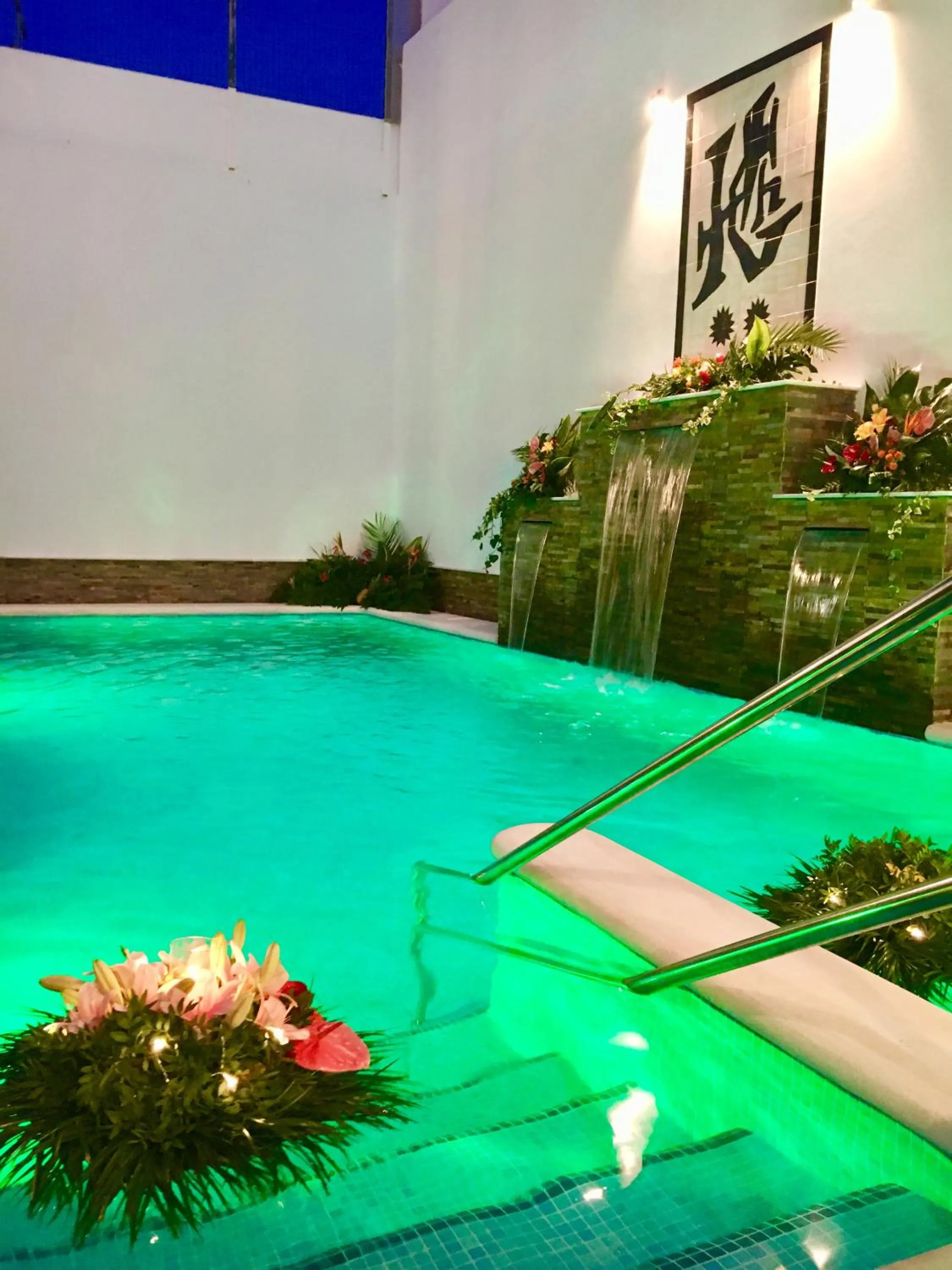 Pool view in Hotel Chipiona