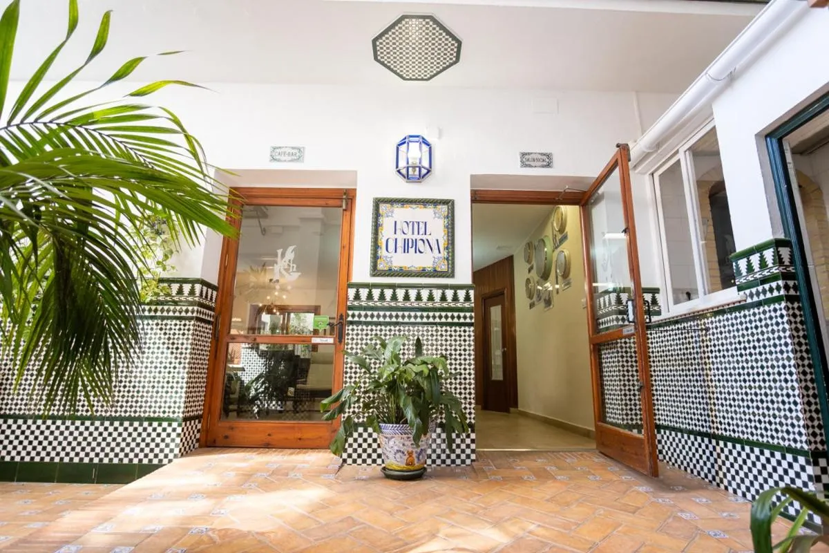 Communal lounge/ TV room in Hotel Chipiona