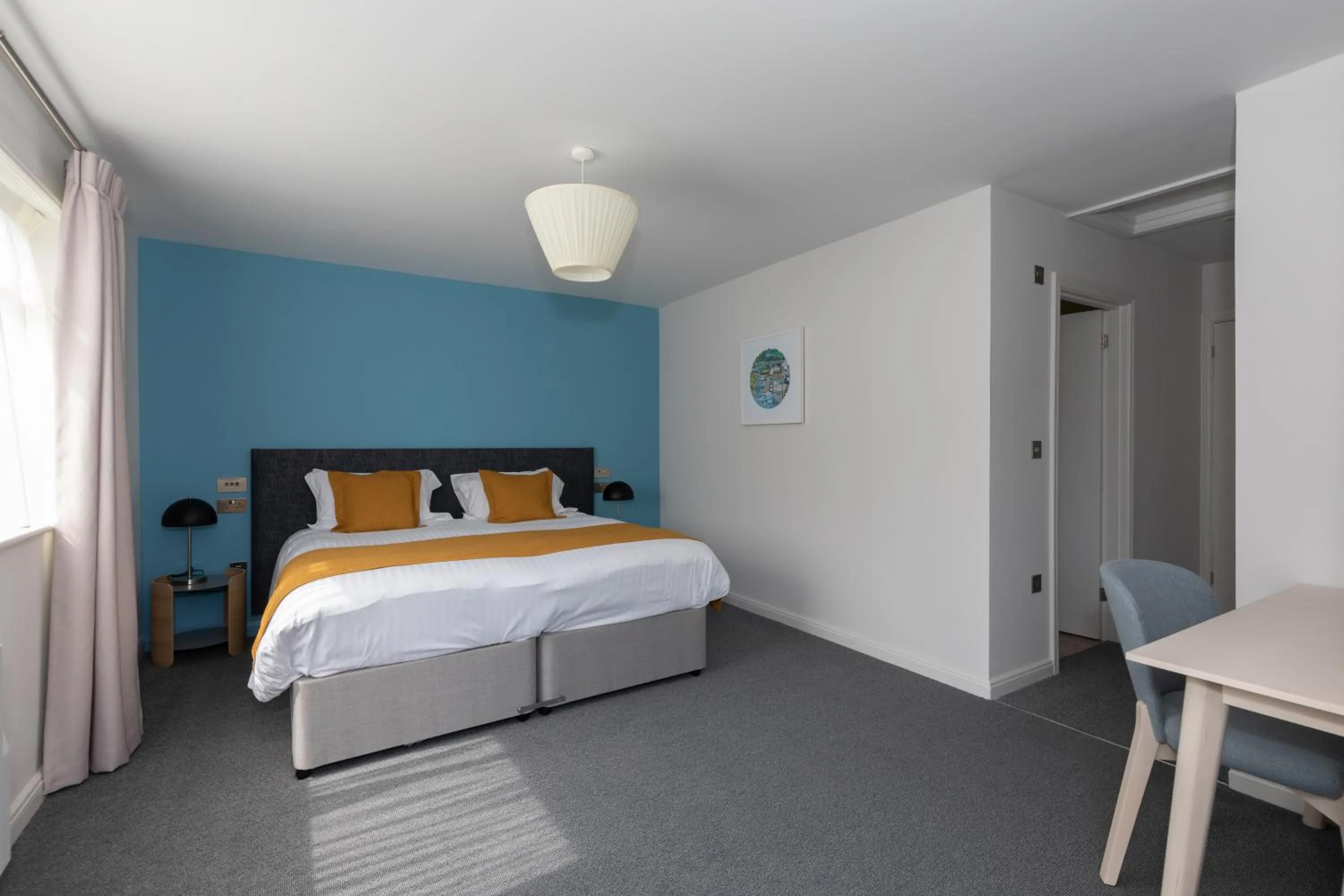 Bedroom, Bed in St Mellion Estate