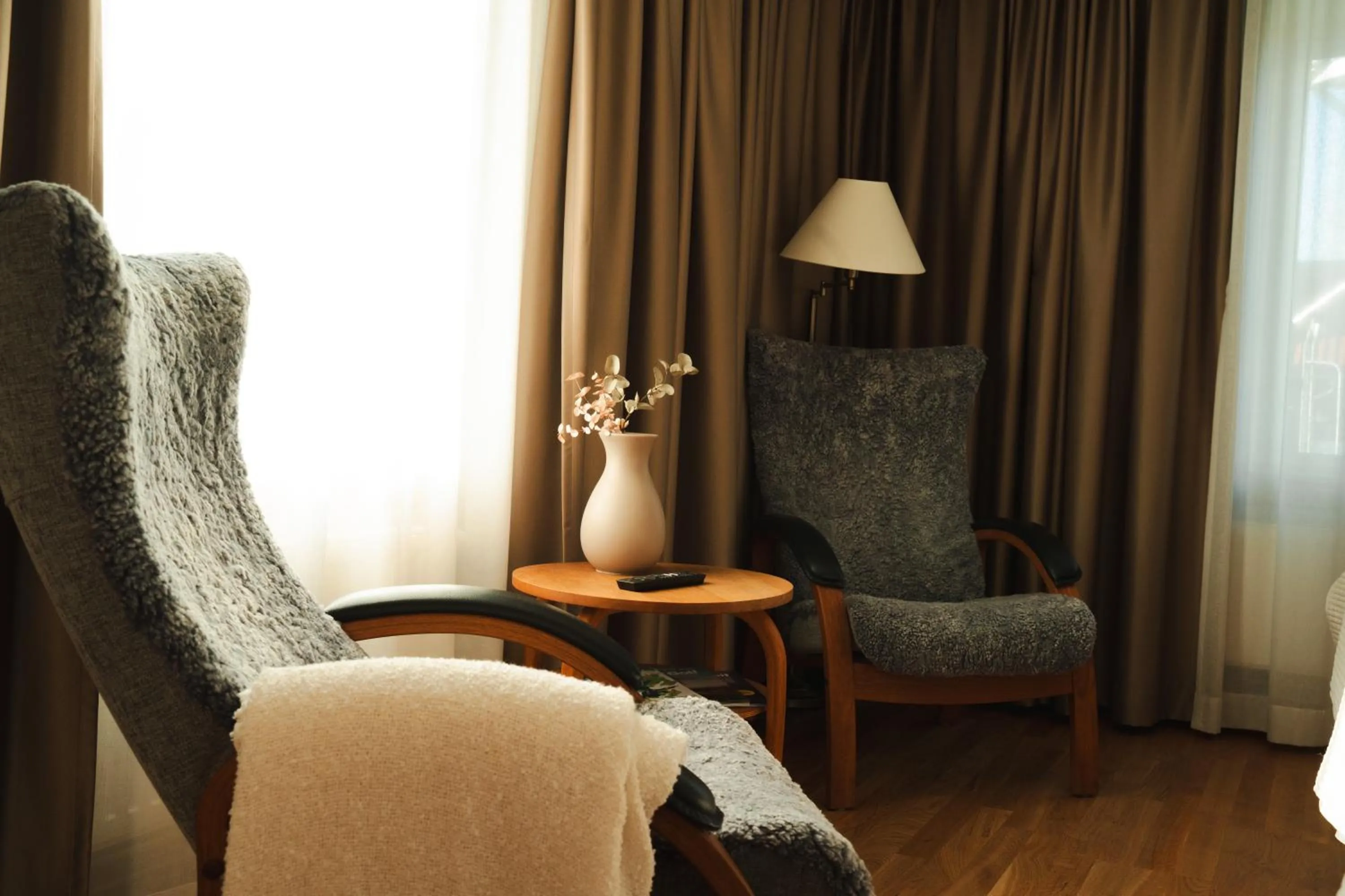 Living room in Lannalodge