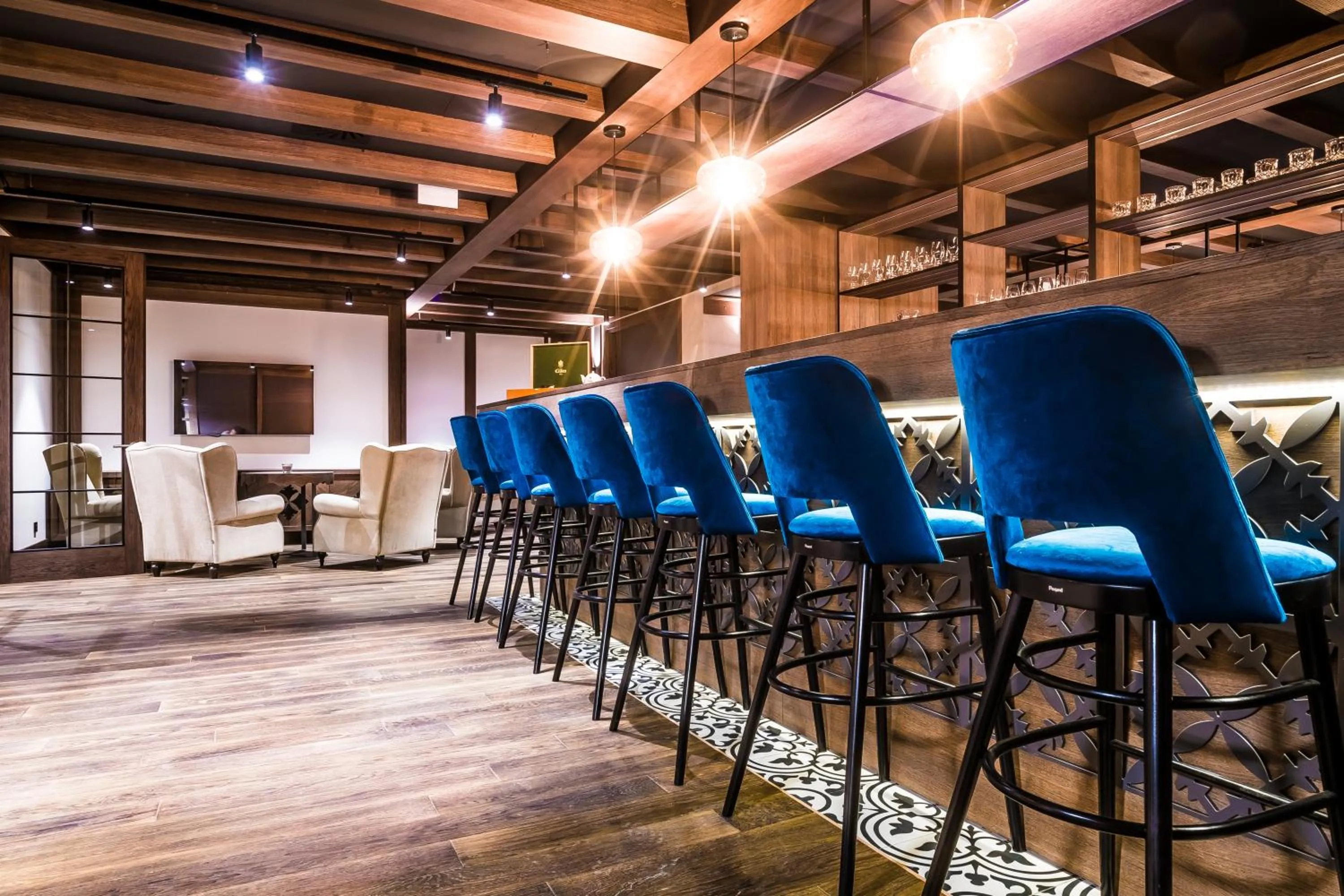 Lounge or bar in Rezydencja NOVA na Gubałówce