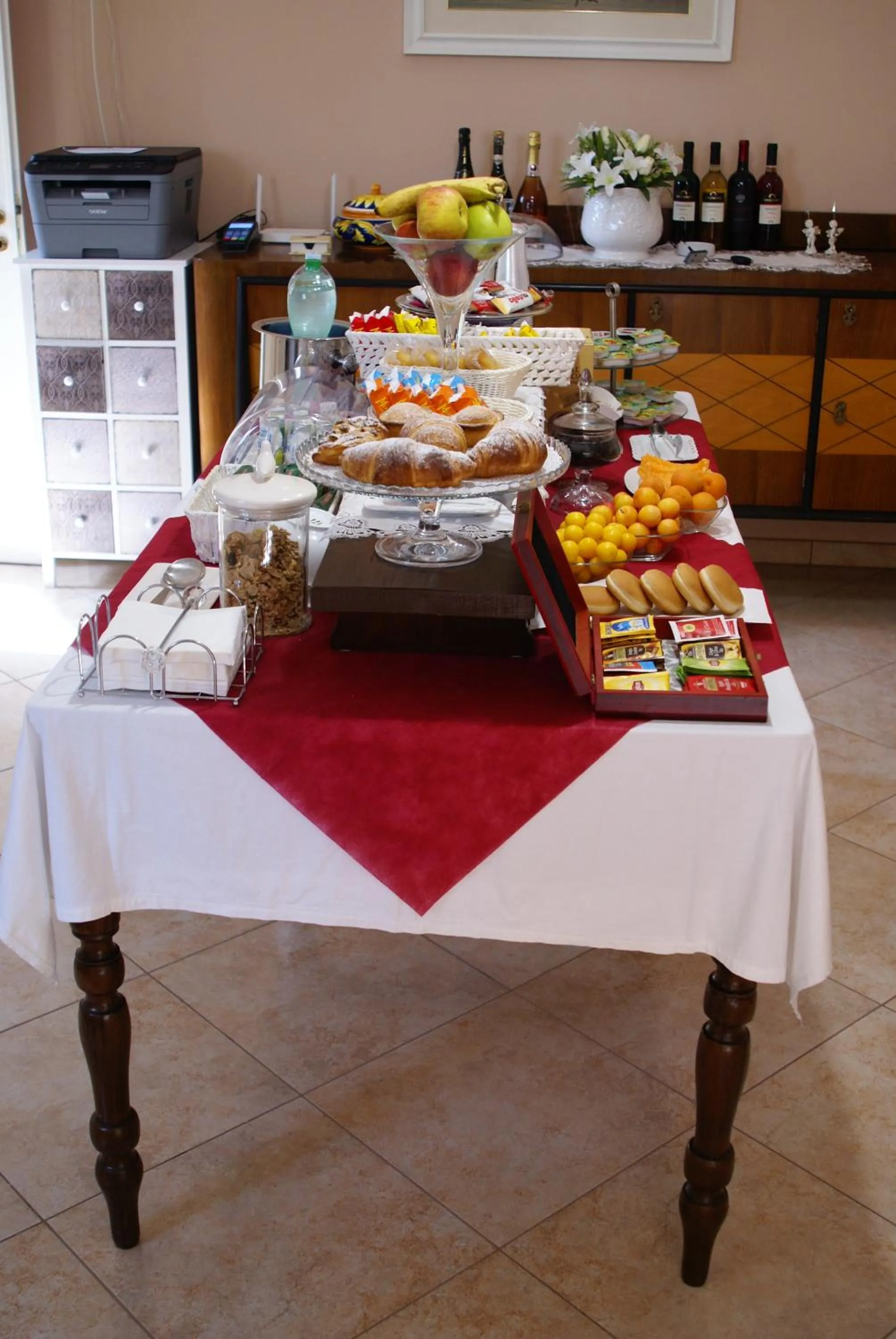 Breakfast in Tenuta Arate