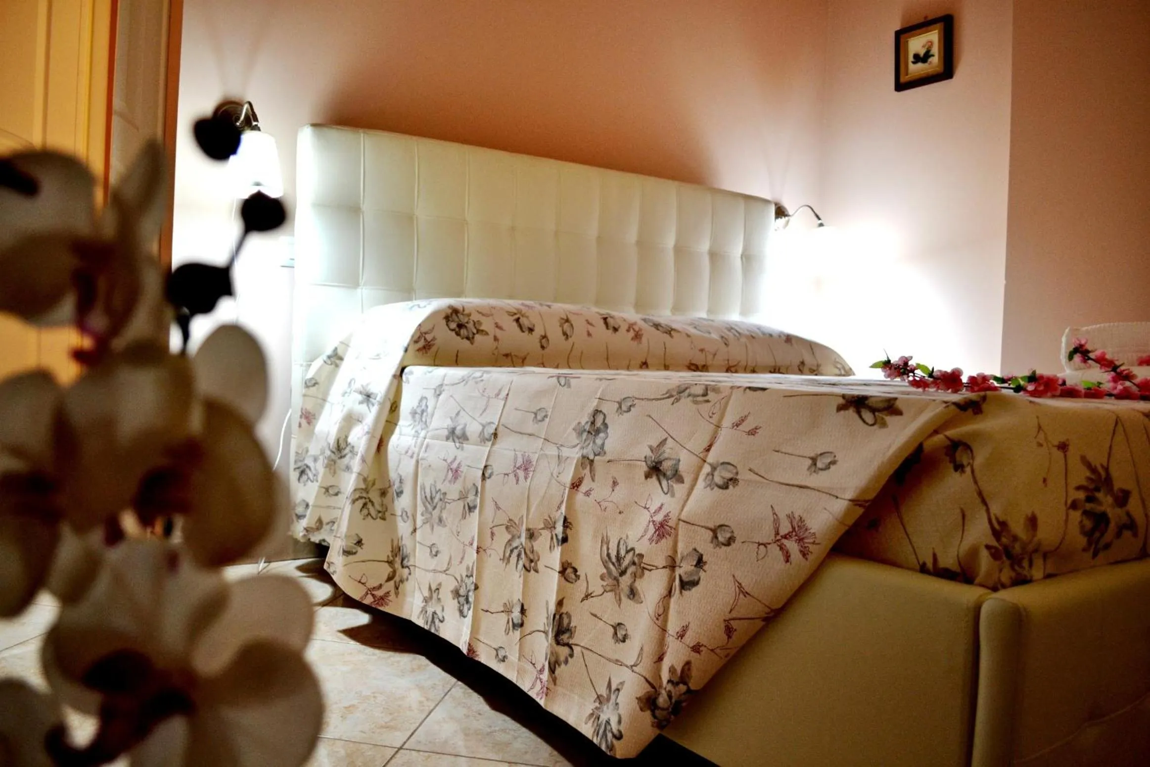 Bed in Tenuta Arate