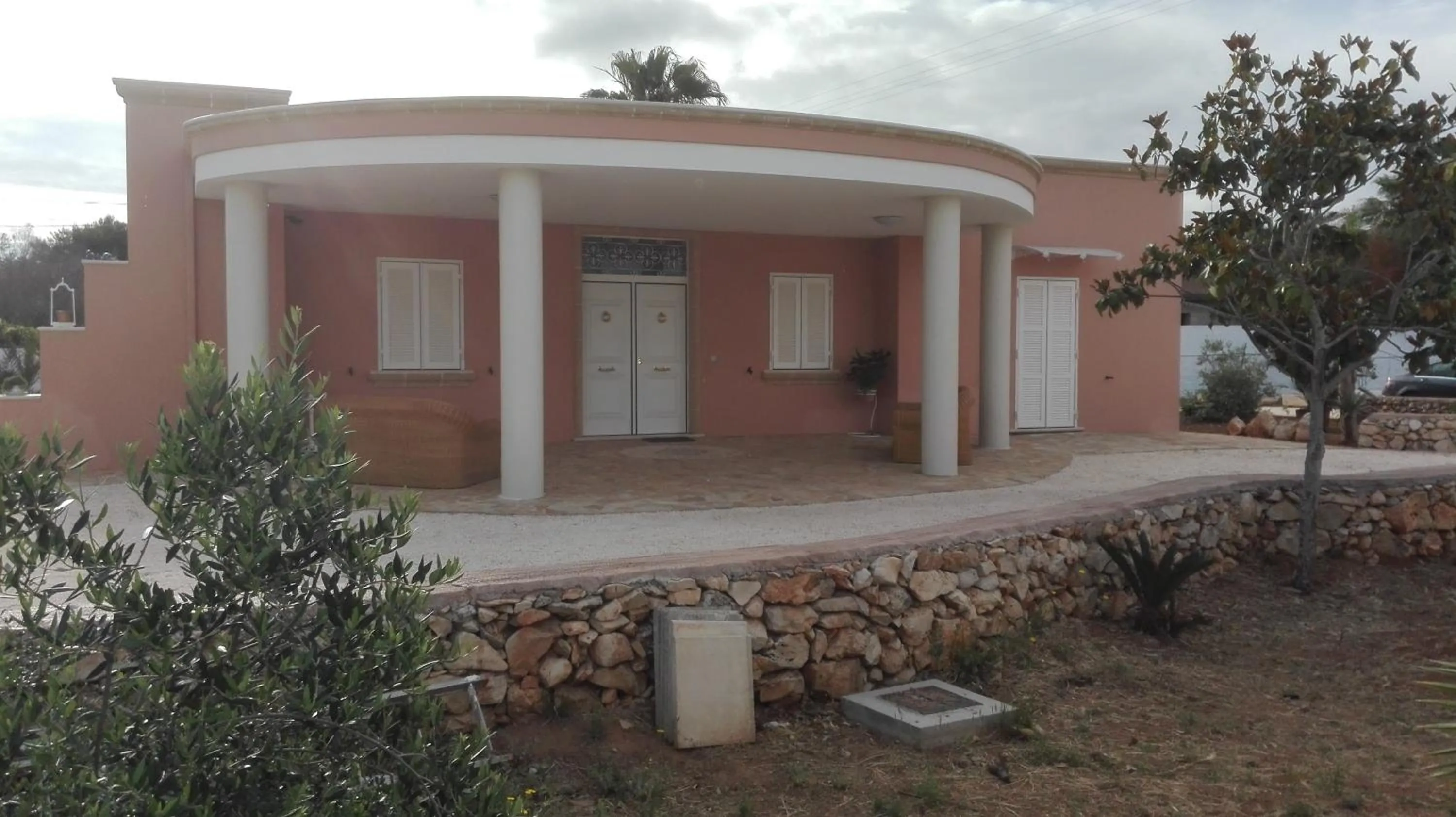 Facade/entrance in Tenuta Arate