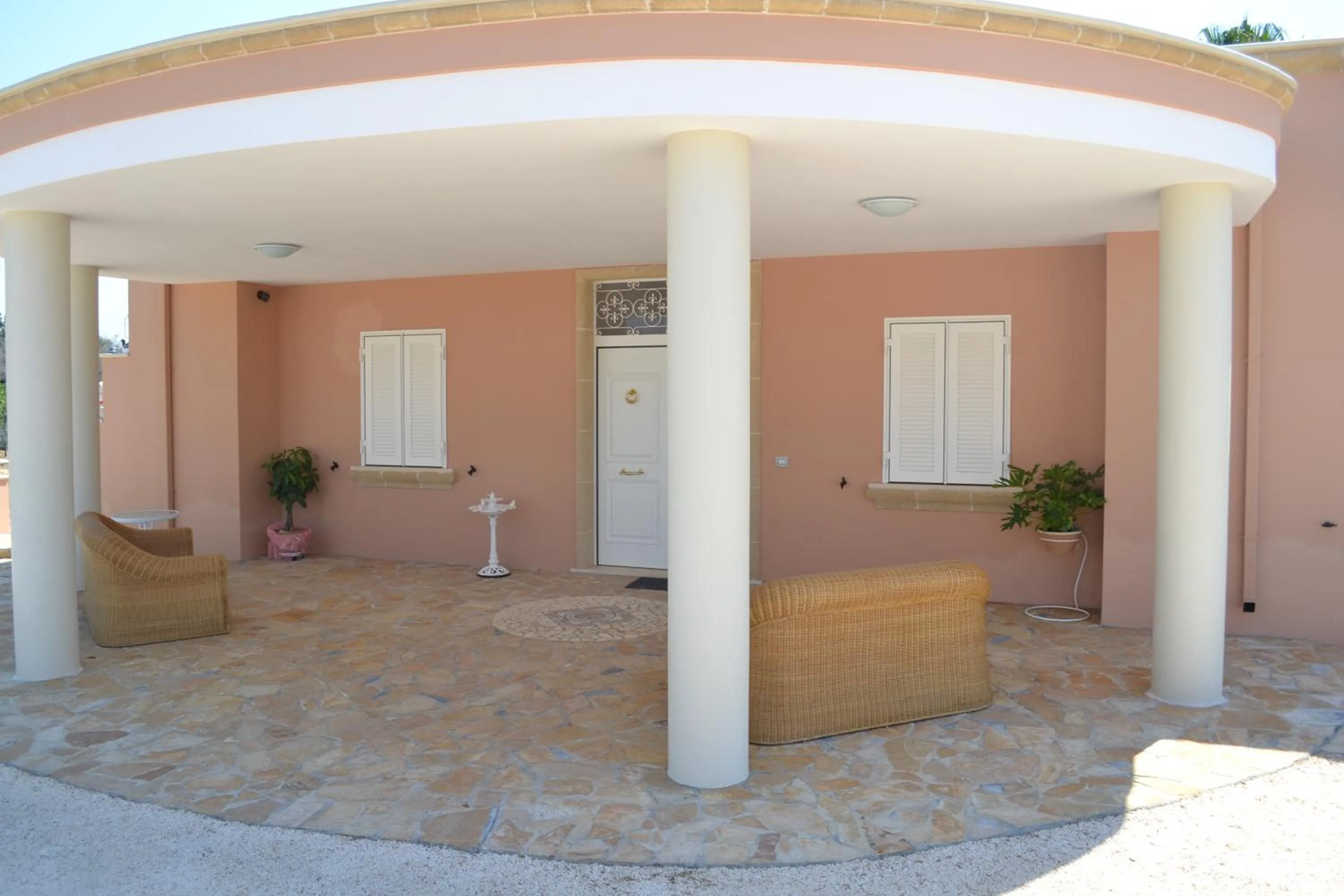 Facade/entrance in Tenuta Arate