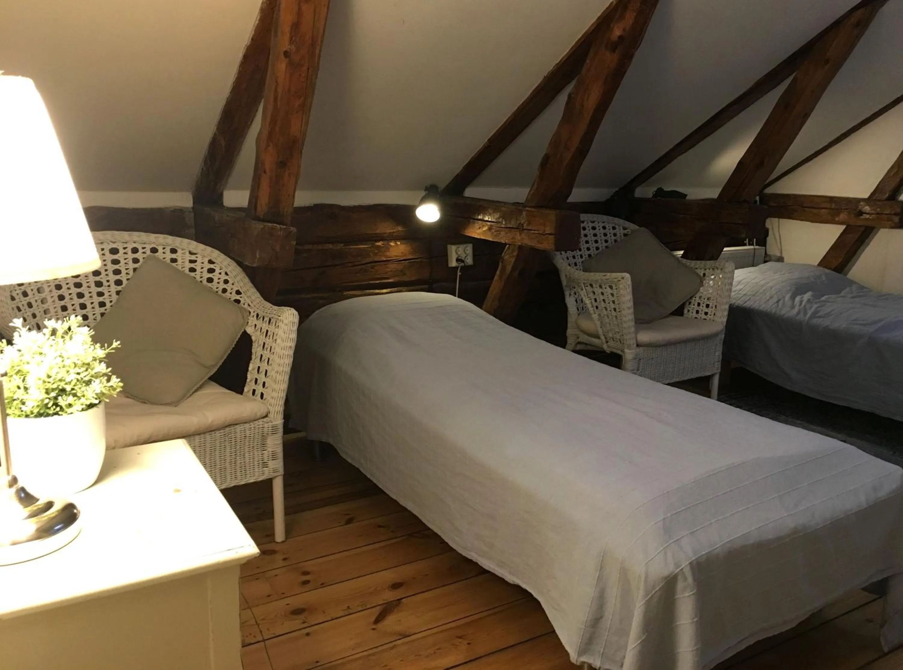 Photo of the whole room, Bed in Vandrarhem Uppsala Kungsängstorg