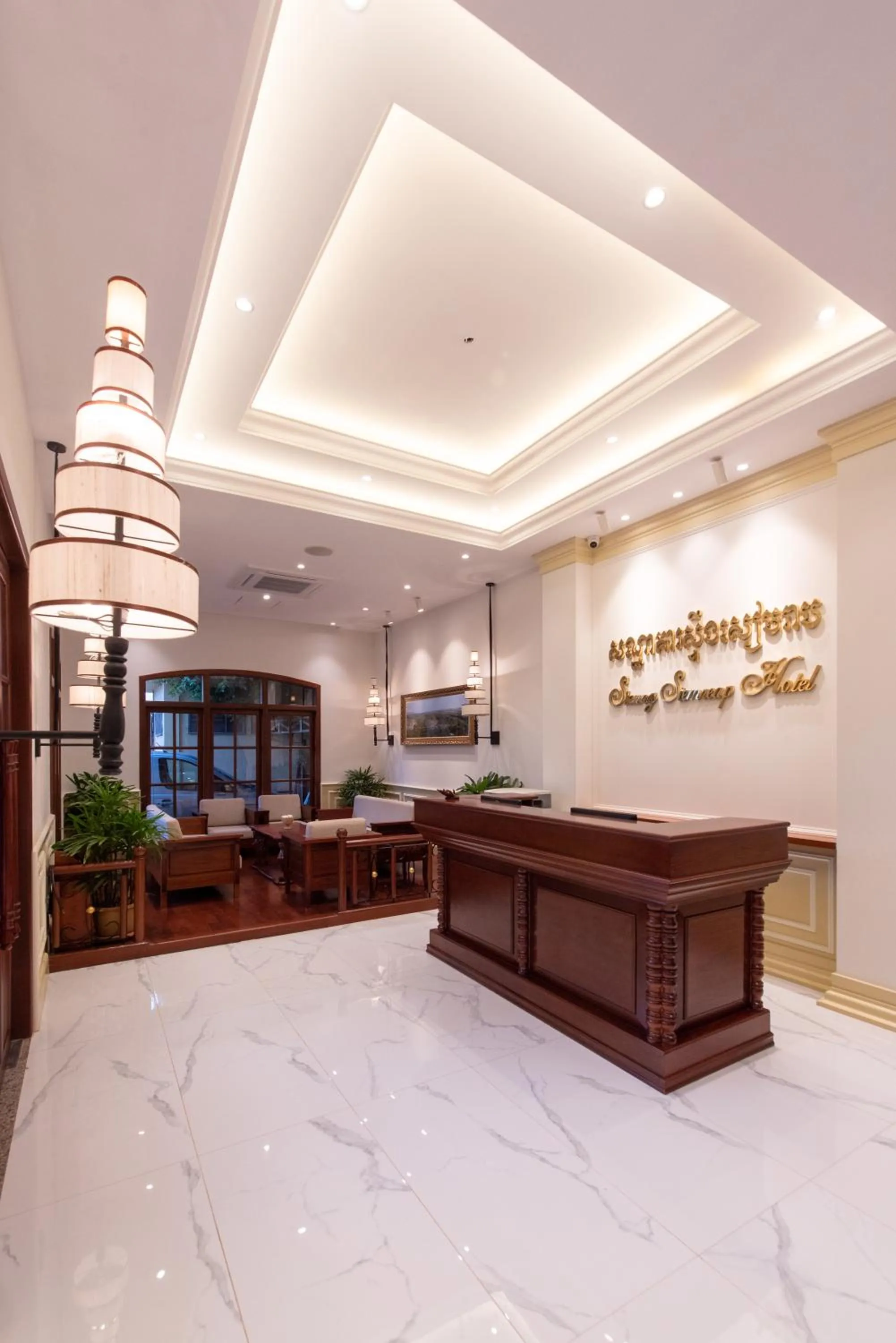 Lobby or reception in Steung Siemreap Hotel